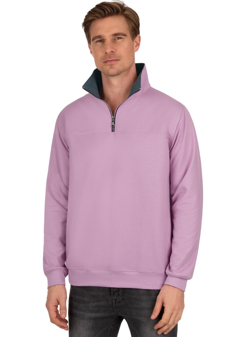 Trigema online Sweatshirt Sweatshirt | »TRIGEMA Reissverschluss« Jelmoli-Versand mit shoppen