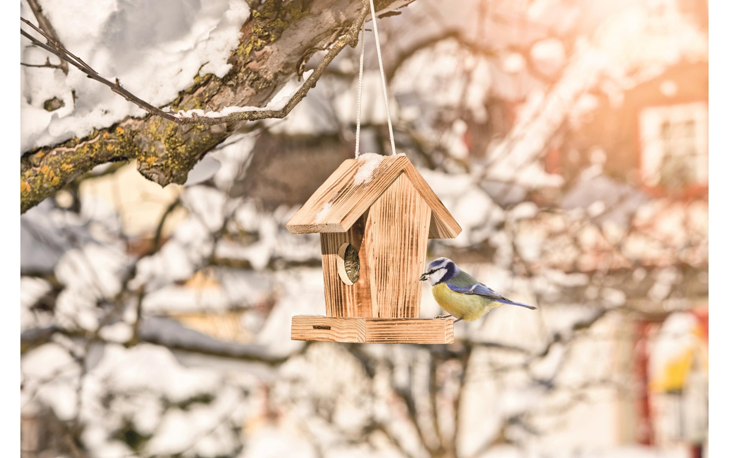 Windhager Vogelhaus »Cottage«, Holzart: Fichte, Kiefer, Pappel (Bulgarien)