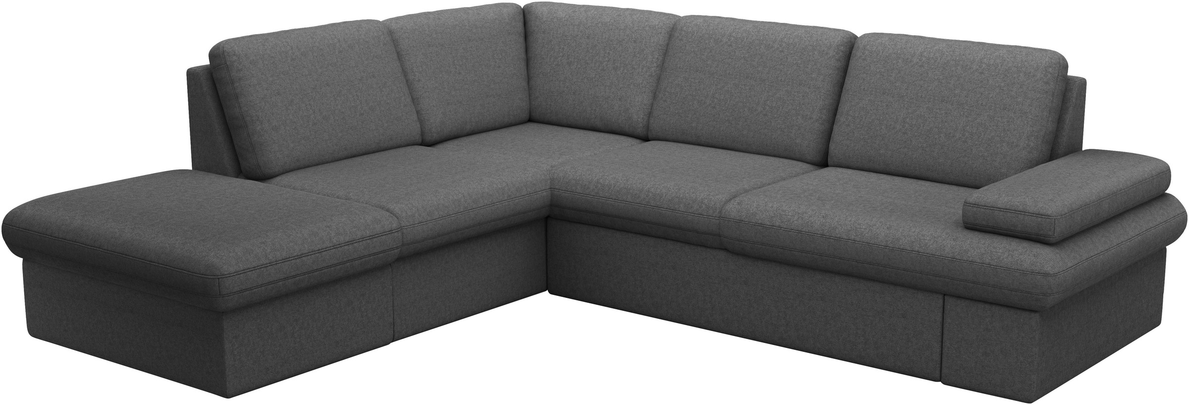 sit&more Ecksofa »Moreno«, mit Armteilverstellung,wahlweise mit Bettfunktion