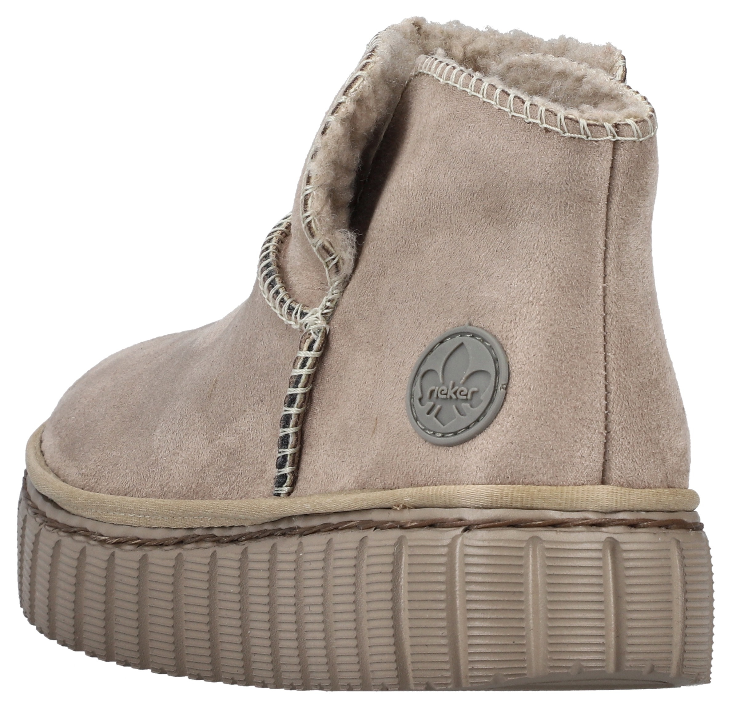 Rieker Winterboots, Schlupfboots, Stiefelette mit modischer Plateausohle