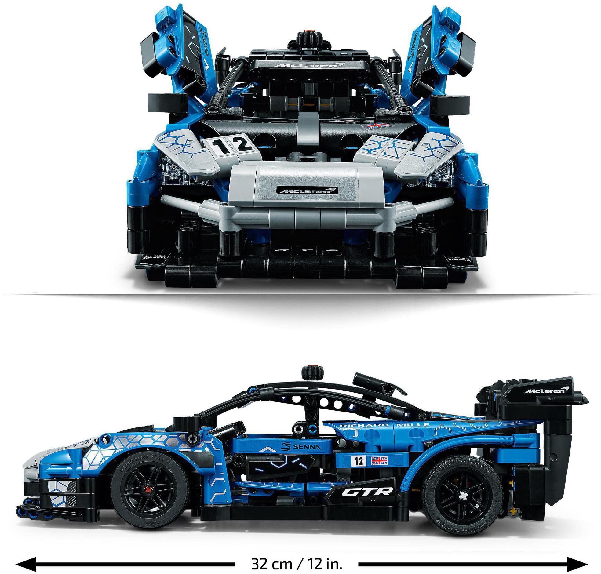 LEGO® Konstruktionsspielsteine »McLaren Senna GTR™ (42123), LEGO® Technic«, (830 St.), Made in Europe