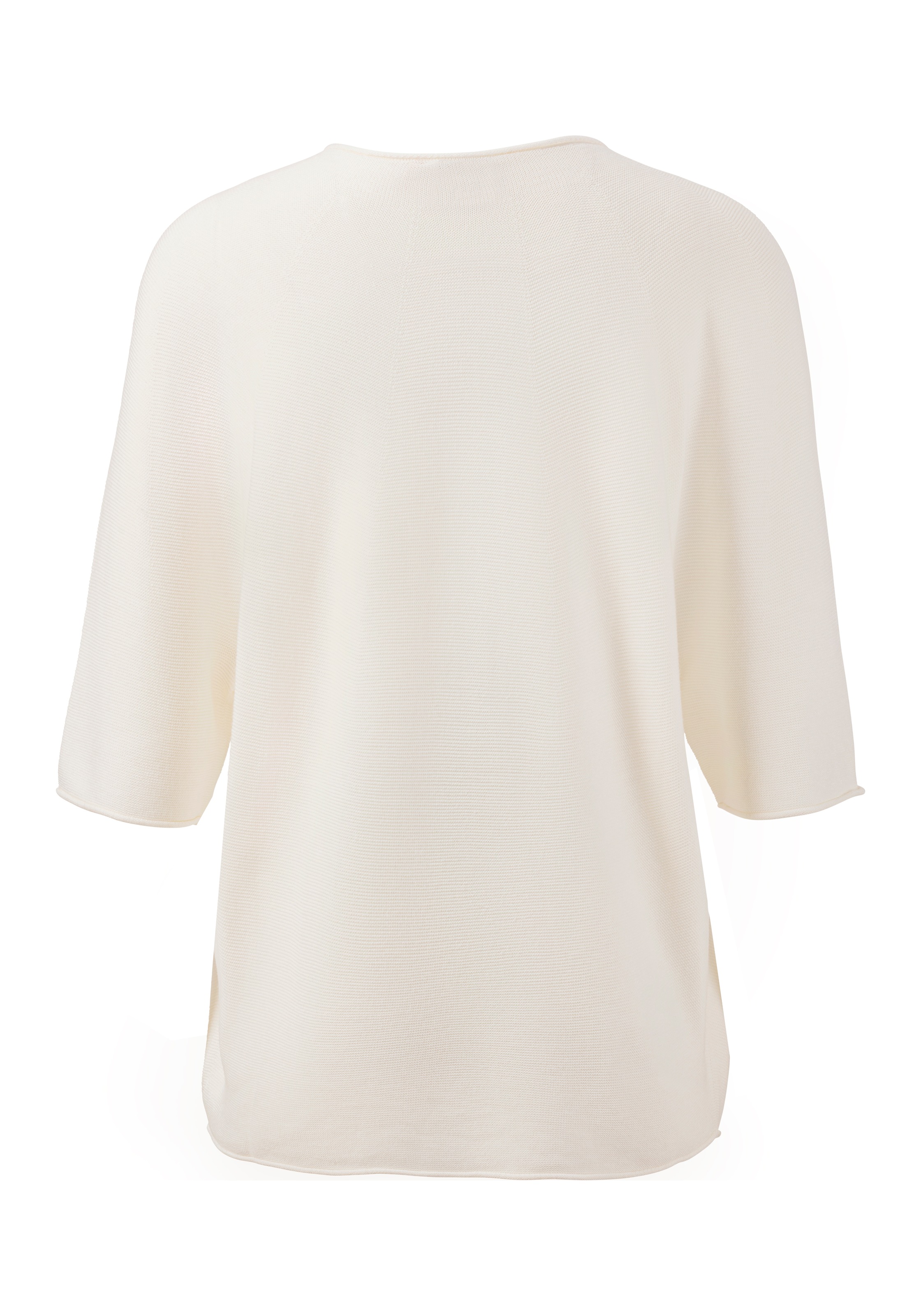 BOSS ORANGE 3/4 Arm-Pullover »C_Flamber Premium Damenmode«, mit Rundhalsausschnitt