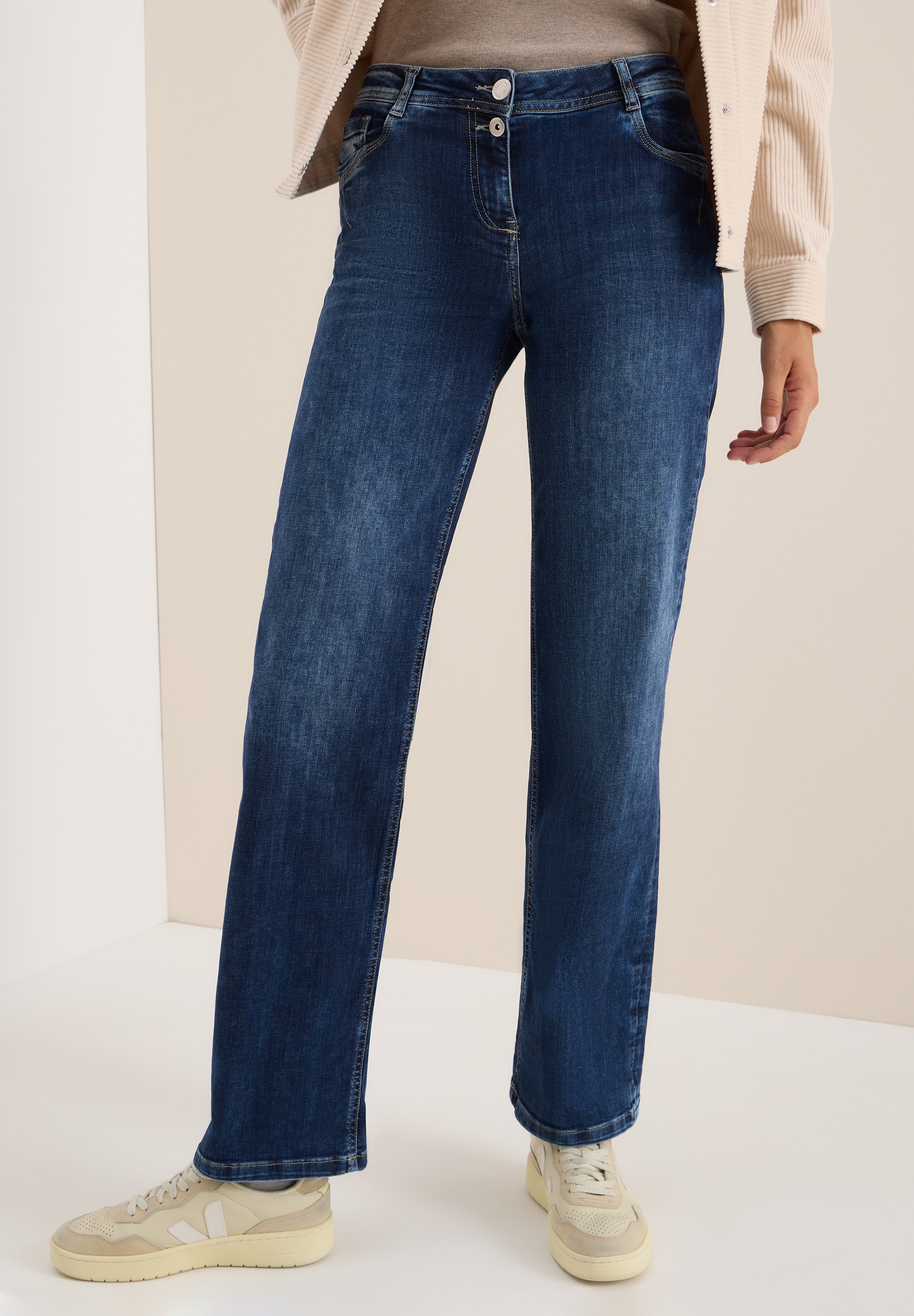 Cecil Weite Jeans »Style NEELE« mit Stretch