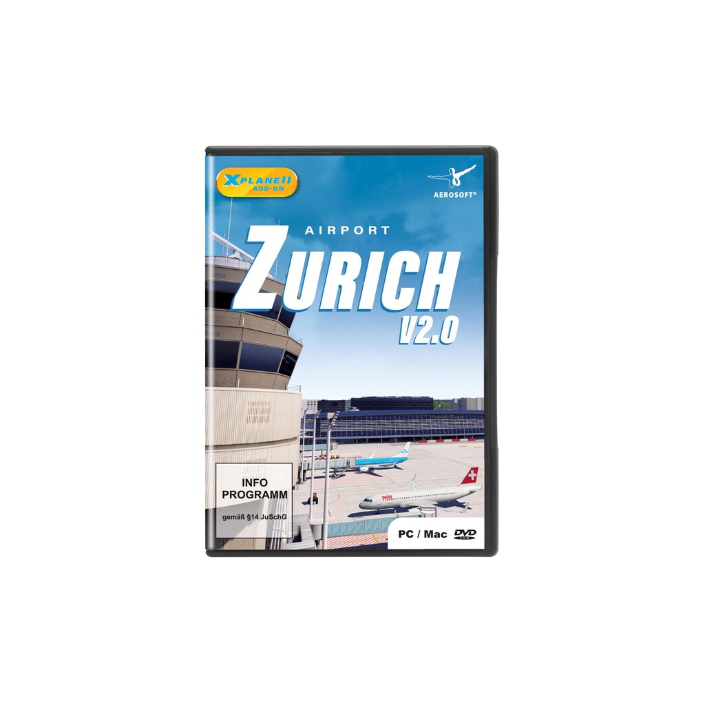 Spielesoftware »GAME X-Plane 0,458333333333333 Airport Zürich V2.«, PC