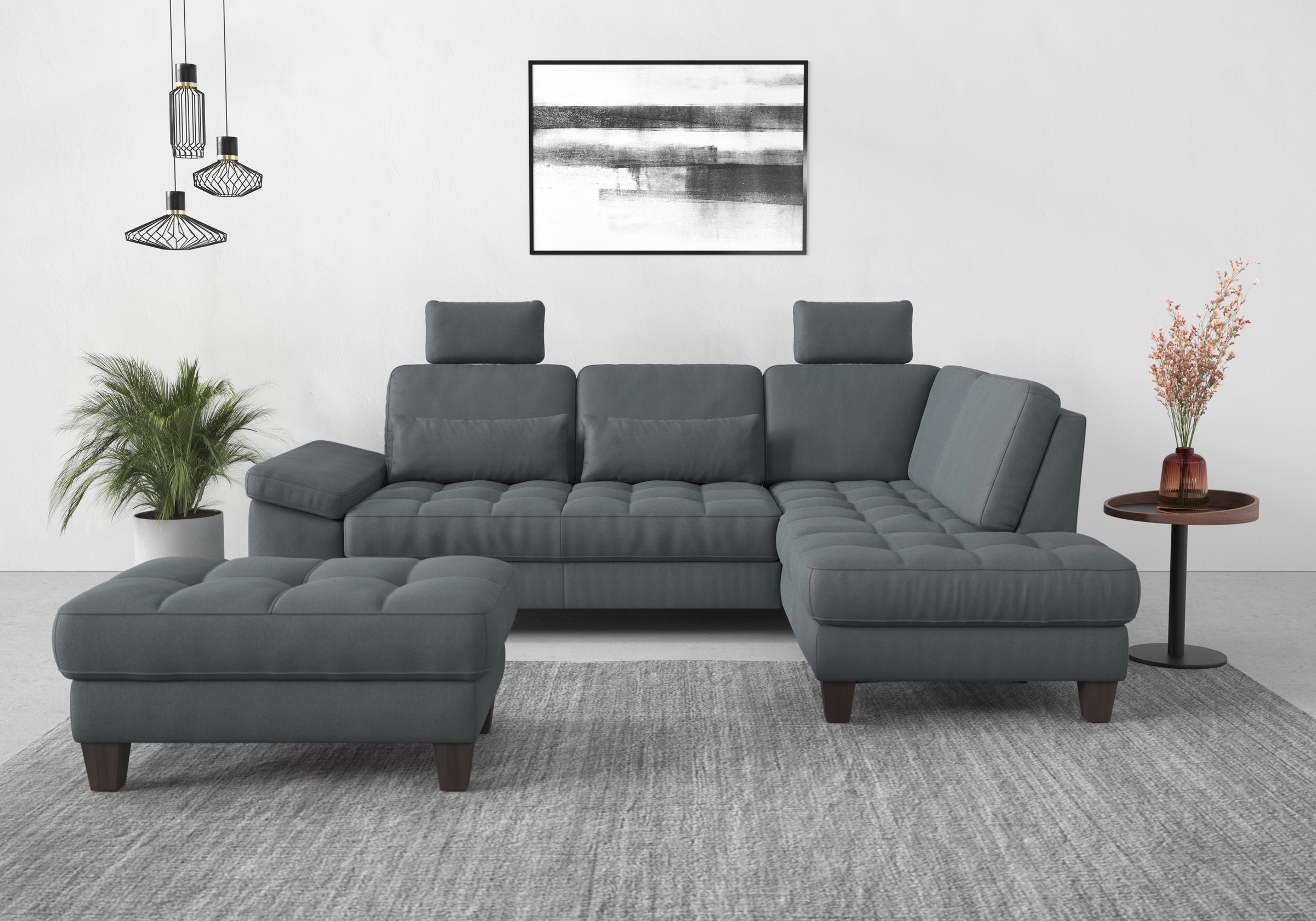 sit&more Stauraumhocker »Westham«, wahlewise mit/ohne Federkern