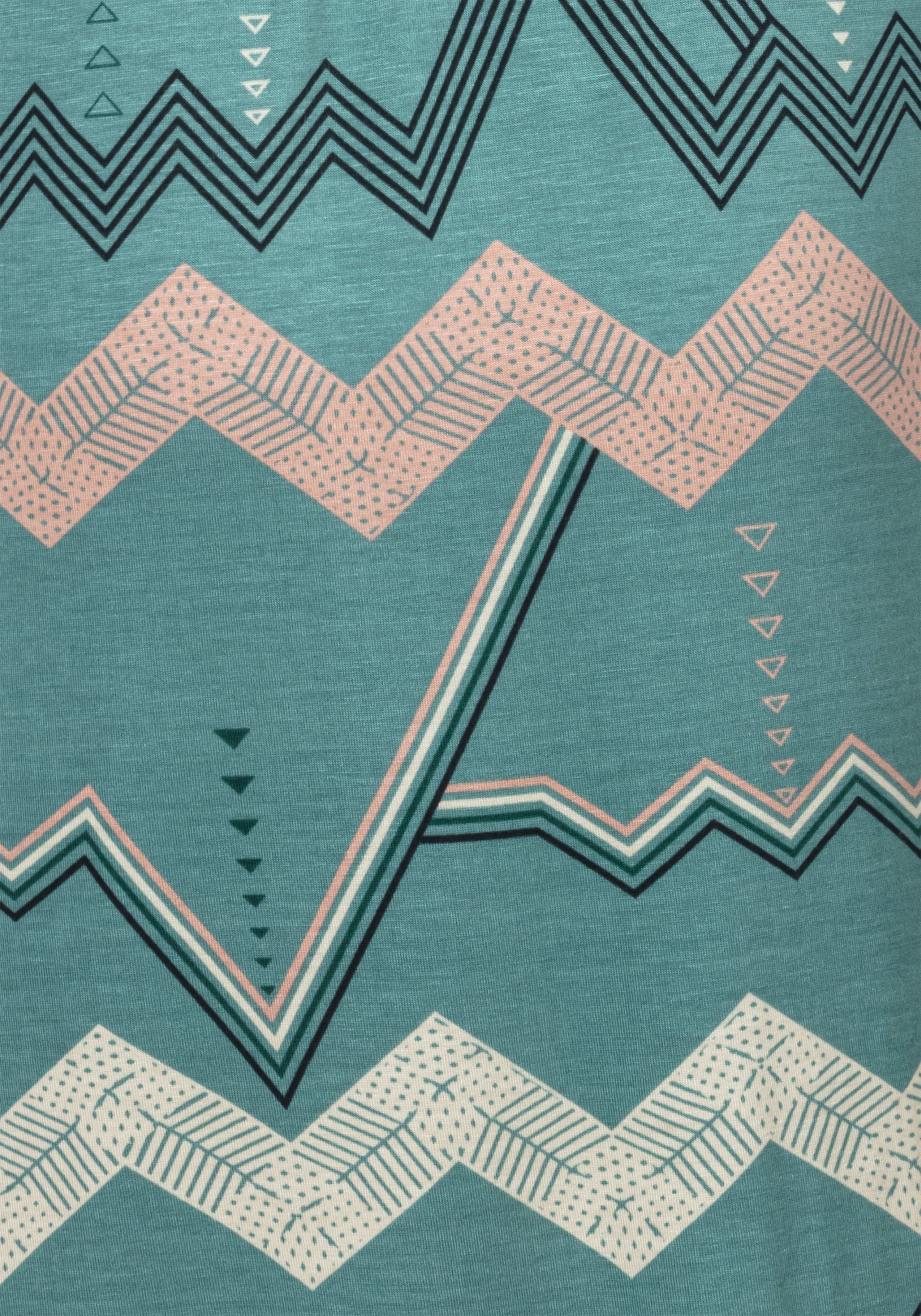 LASCANA grafischem Jelmoli-Versand Kimono, Zick-Zack kaufen online mit Muster Schweiz bei