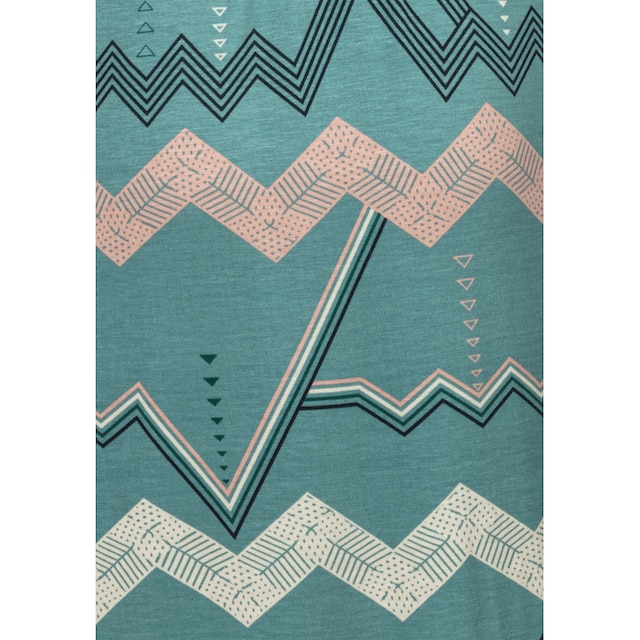 bei Kimono, grafischem Schweiz mit Muster LASCANA Zick-Zack kaufen online Jelmoli-Versand