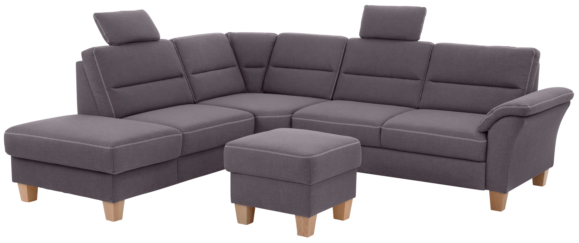 Home affaire Ecksofa »Soleo L-Form«, komfortabel durch Trapezecke mit Relaxfunktion, auch mit Bettfunktion