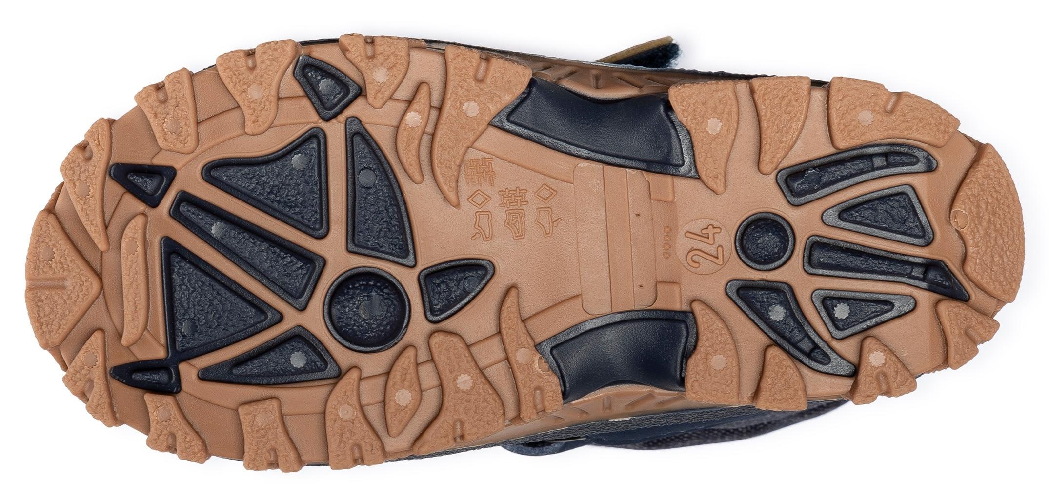 Lurchi Snowboots »Finn«, Winterboots mit Schurwolle, Grössenschablone zum Download