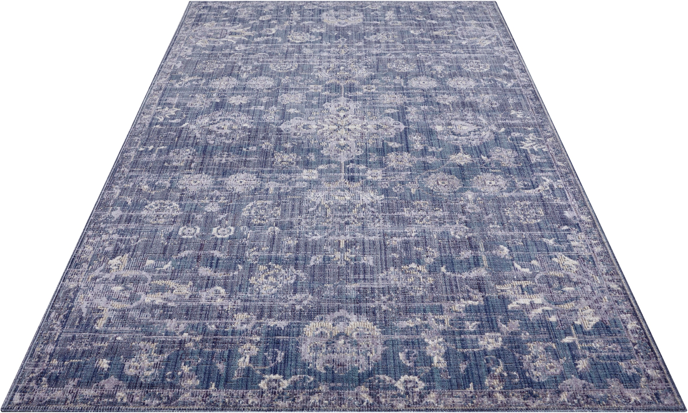 NORTHRUGS Teppich »Alexandria«, rechteckig, 3 mm Höhe, In-& Outdoor, Läufer, Wetterfest, Balkon, Wohnzimmer, Orient