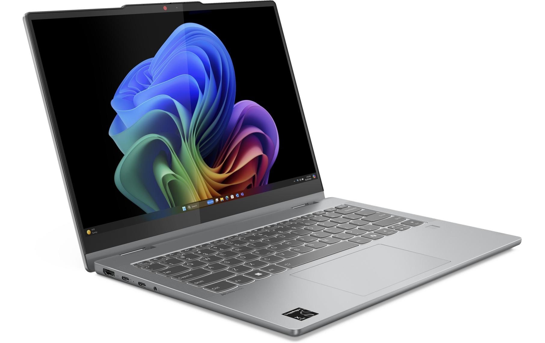 Lenovo Convertible Notebook »Notebook IdeaPad 5 2-in-1 14Q8X9 (Snapdragon)«, 35,42 cm, / 14 Zoll, Qualcomm, Snapdragon X Plus, Adreno