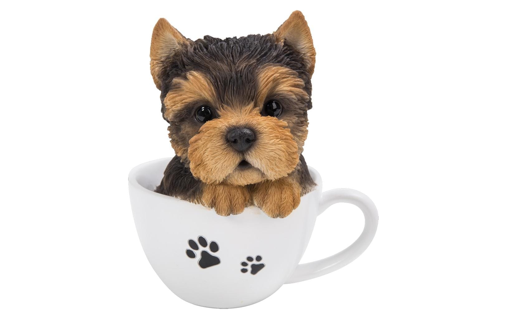 Dekofigur »Vivid Arts Yorkshire Terrier Welpe in Tasse«