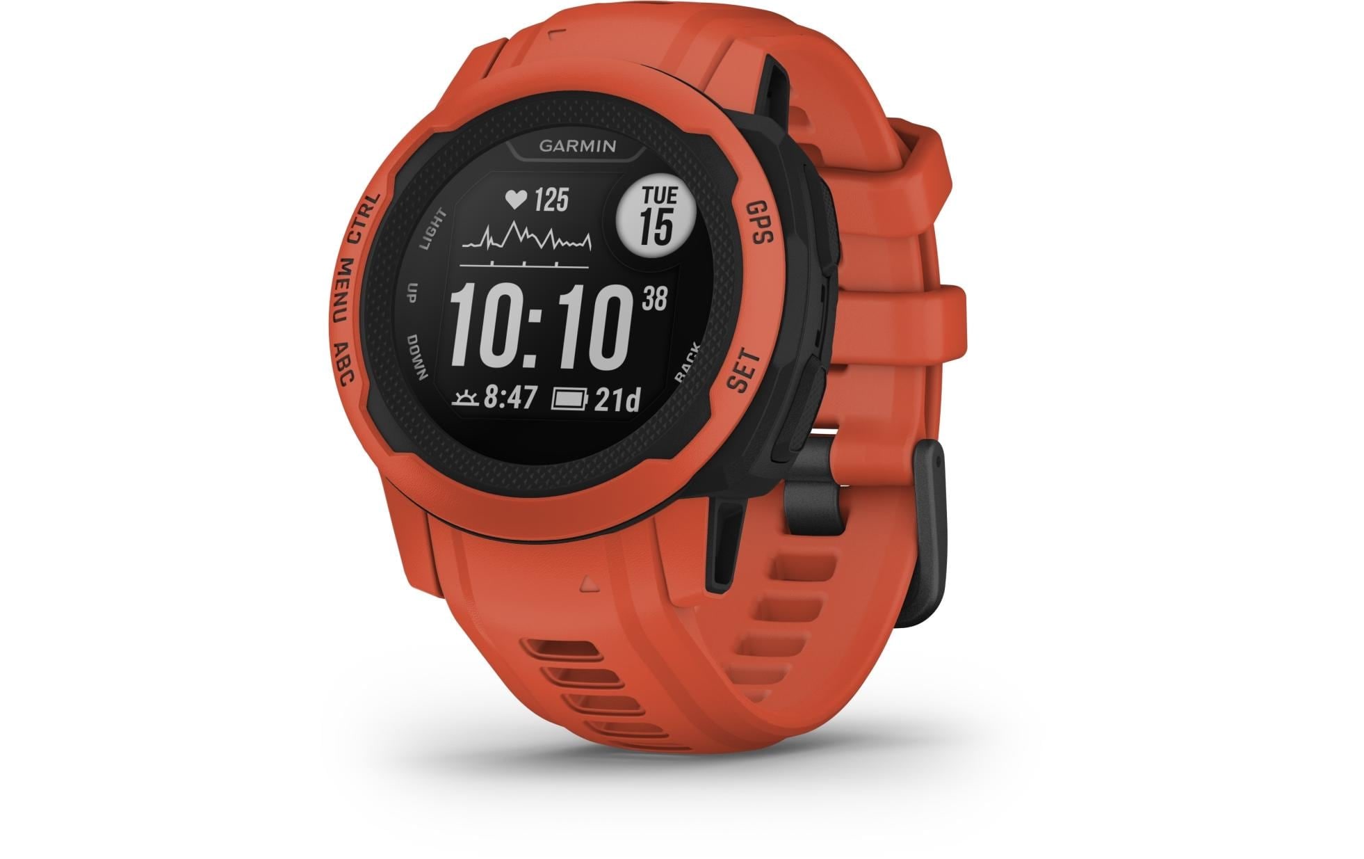 Garmin Smartwatch »GARMIN Sportuhr Instinct 2S«, (Android Wear)