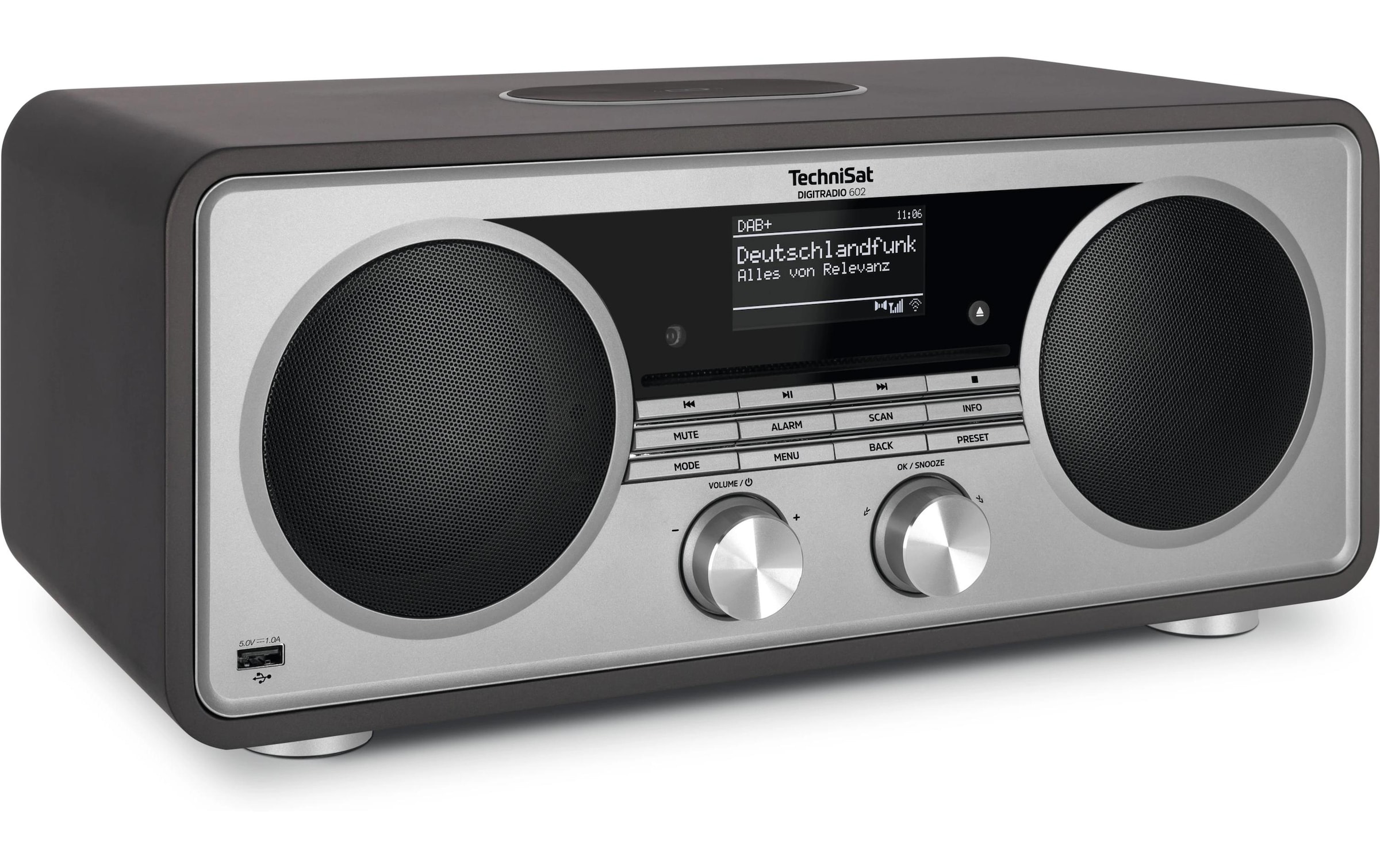 TechniSat Digitalradio (DAB+) »602«, (Digitalradio (DAB+)-FM-Tuner-Internetradio)