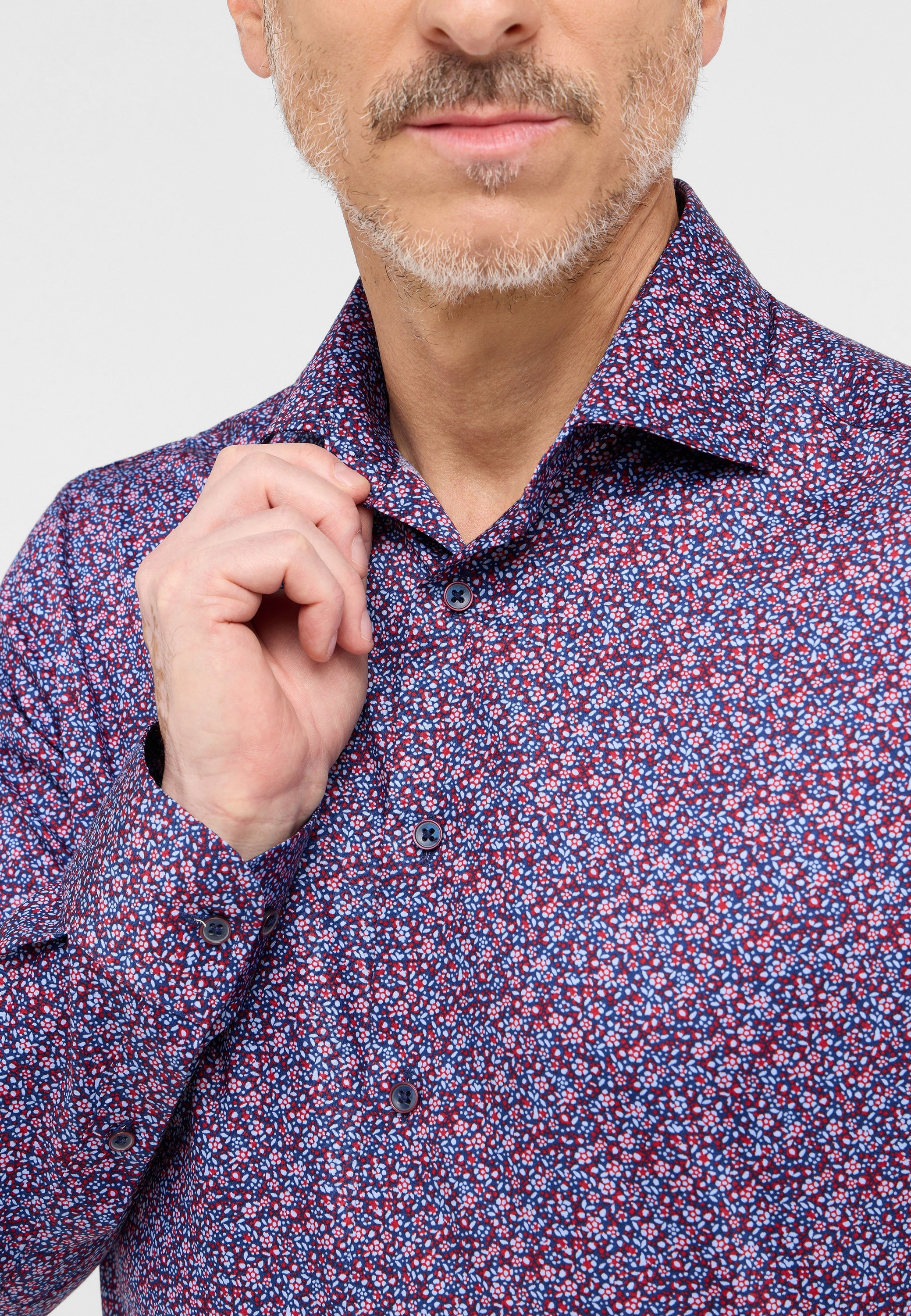 Eterna Langarmhemd »SLIM FIT«