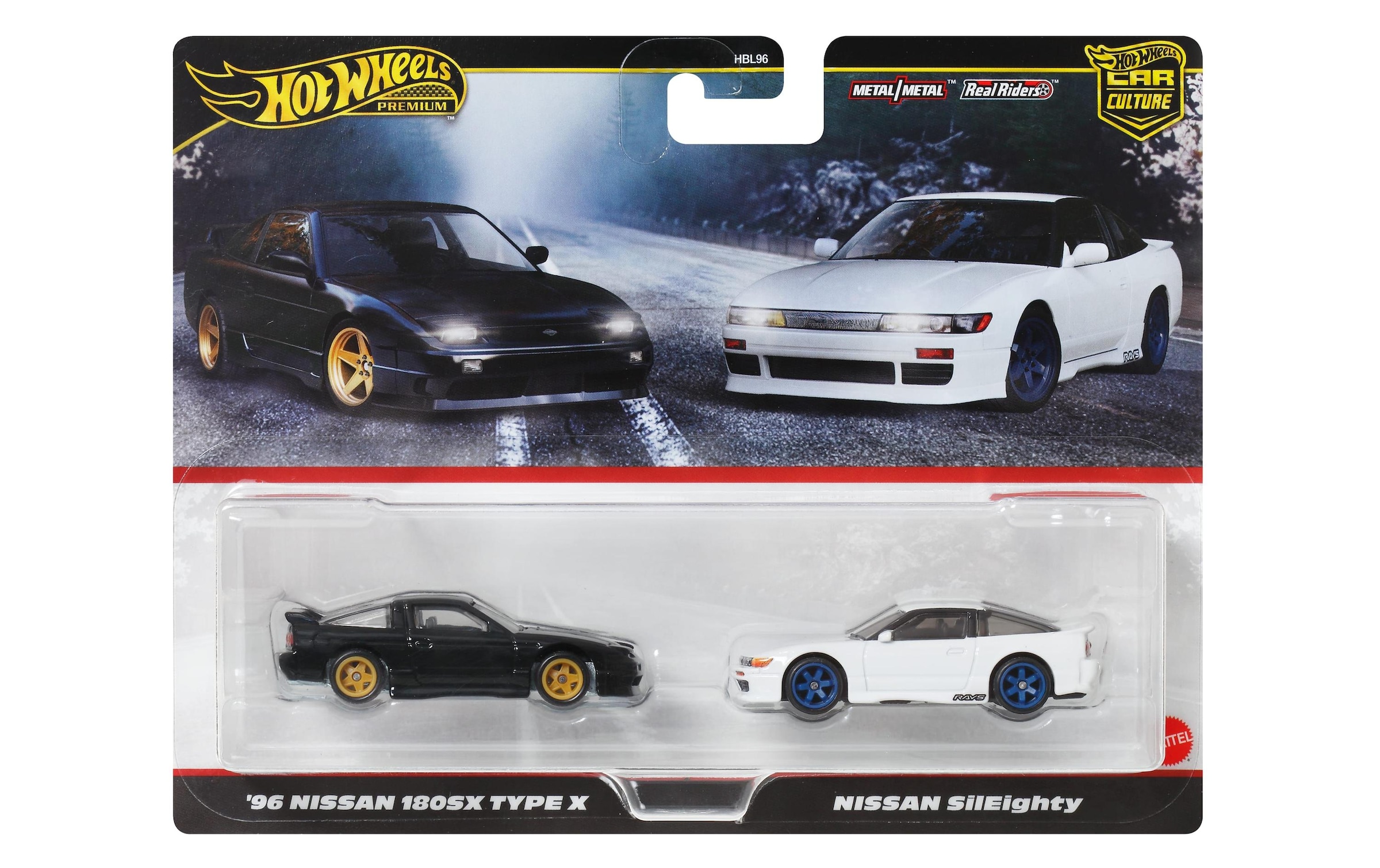 Hot Wheels Spielzeug-Auto »2-Pack – Nissan Sileighty«