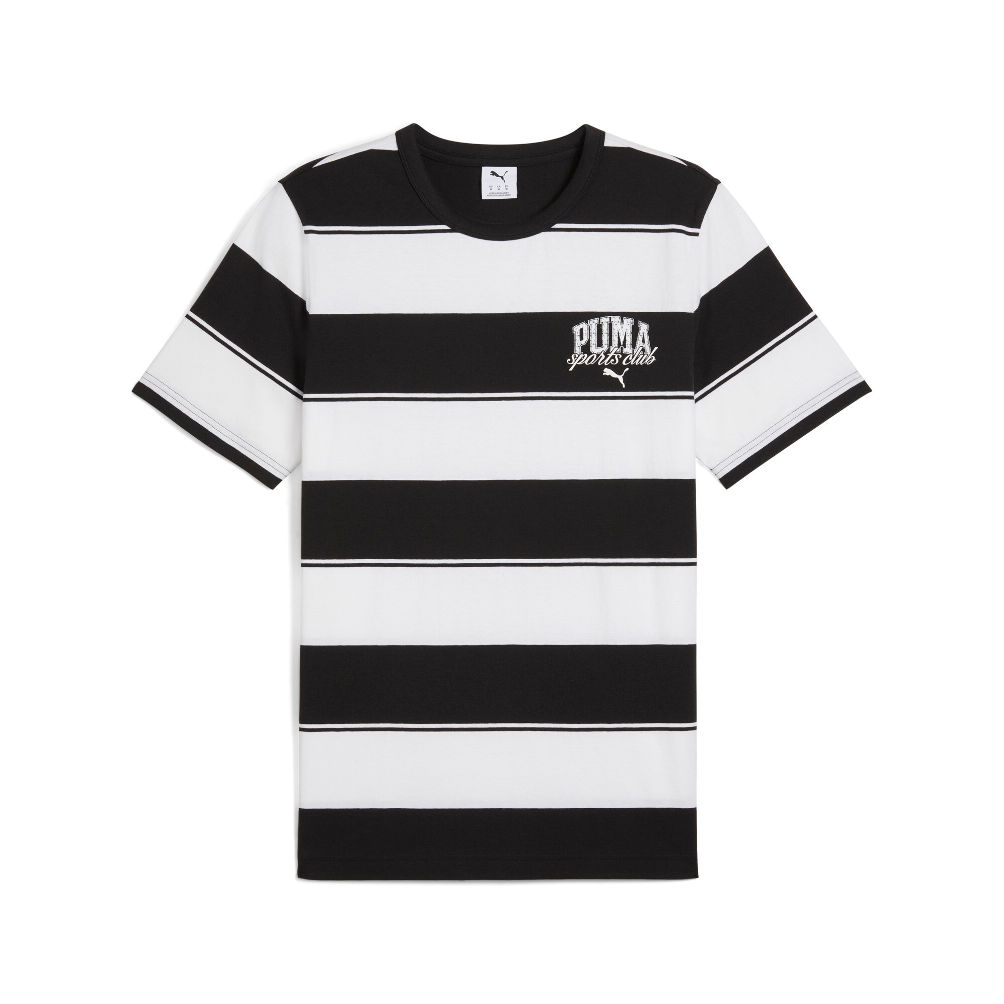 PUMA T-Shirt »CLASS STRIPED TEE« Regular Fit, Rundhalsausschnitt, mit Streifenprint, Kurzarm