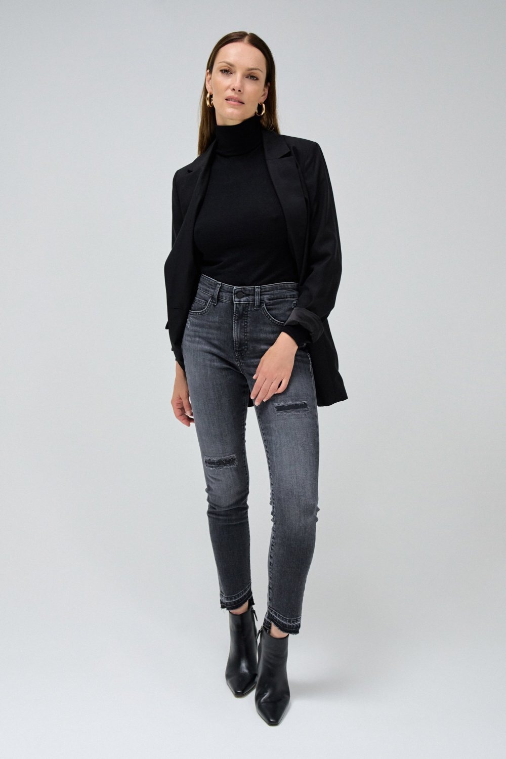 Salsa Skinny-fit-Jeans »Salsa Jeans Jeans Faith Destroyed Black«