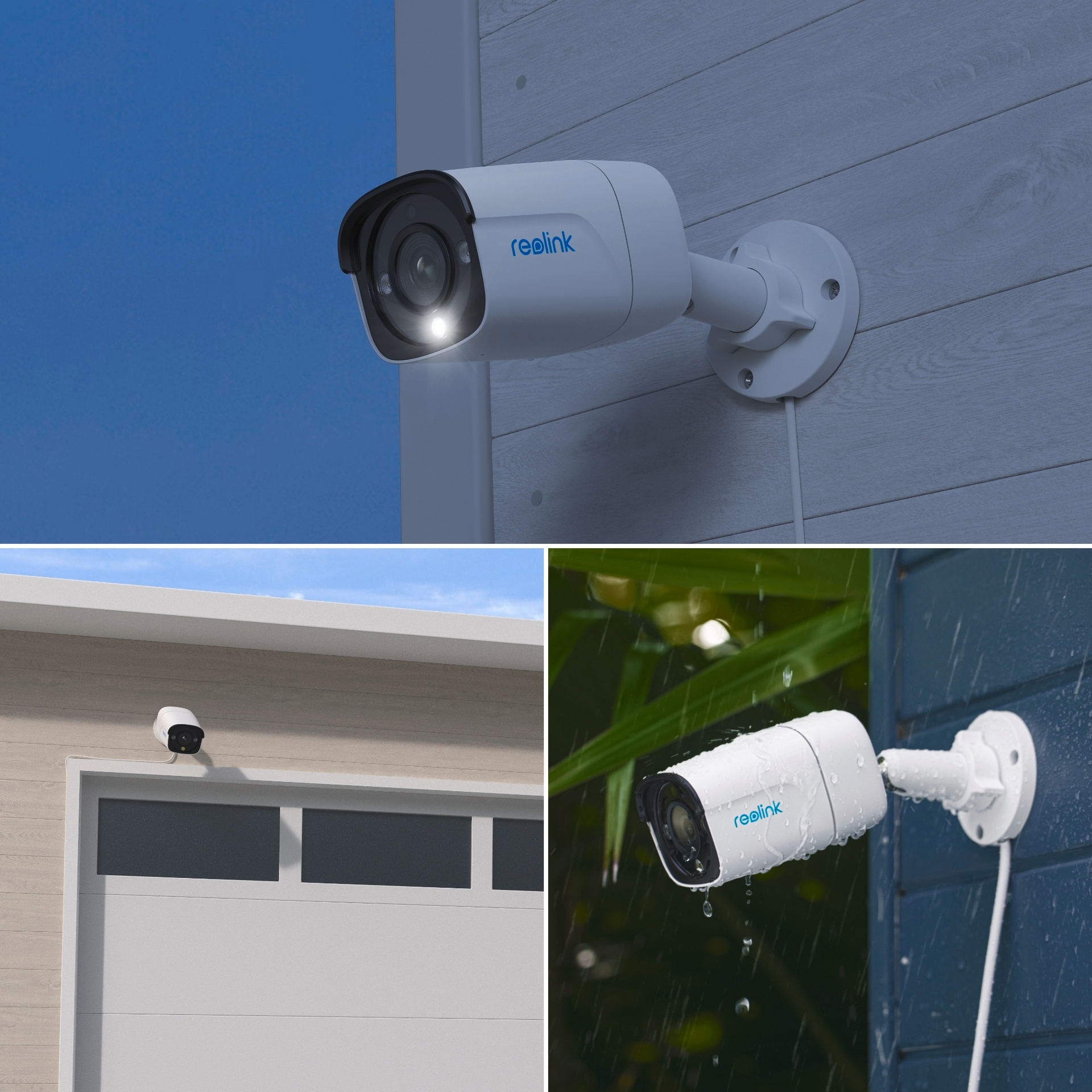 Reolink Überwachungskamera »P340 - 12MP PoE Überwachungskamera Aussen mit farbiger Nachtsicht«, Aussenbereich, Personen-/Fahrzeug-/Haustiererkennung, Zwei-Wege-Audio, Zeitraffer