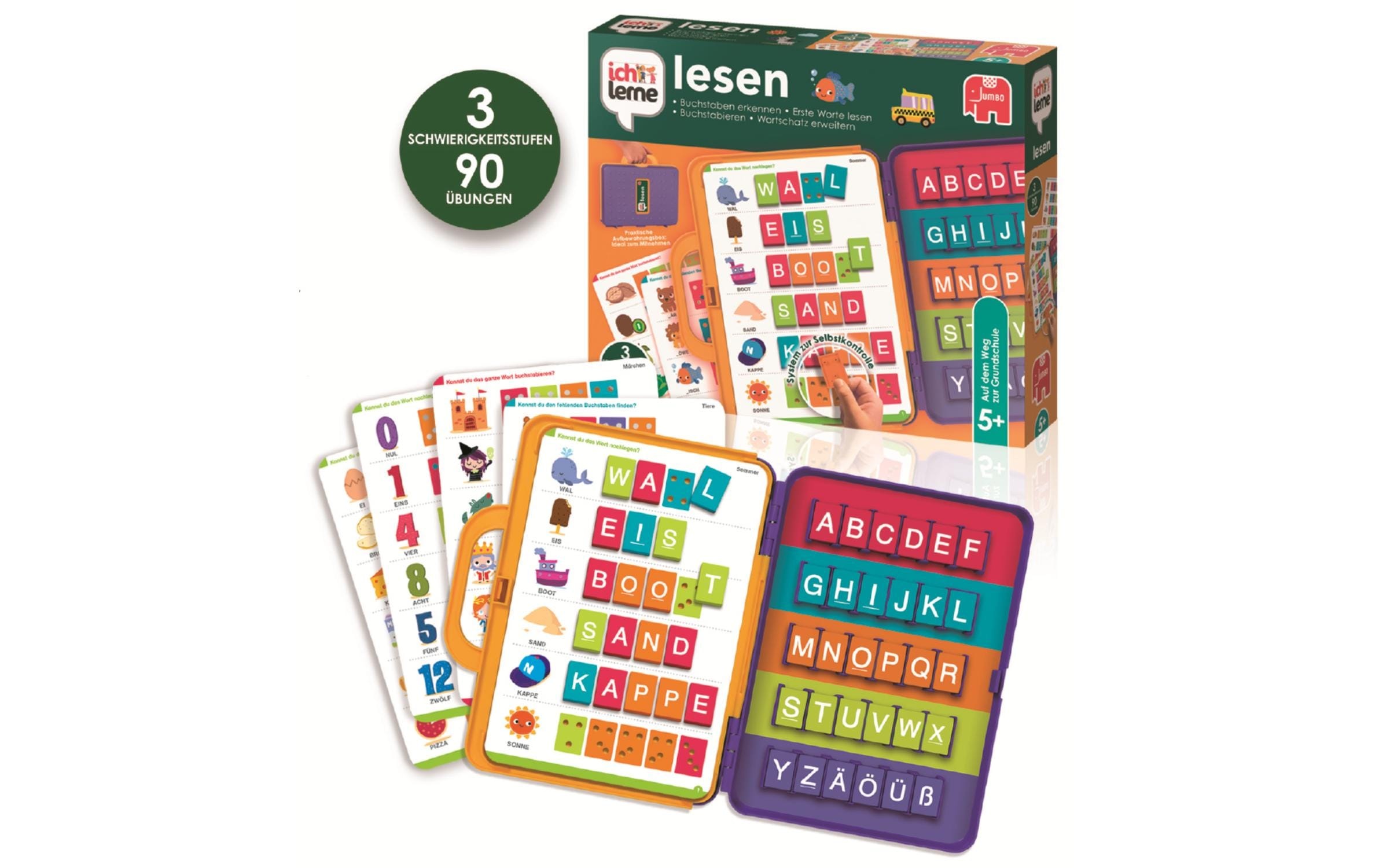 Spiel »Jumbo Ich lerne Lesen,«