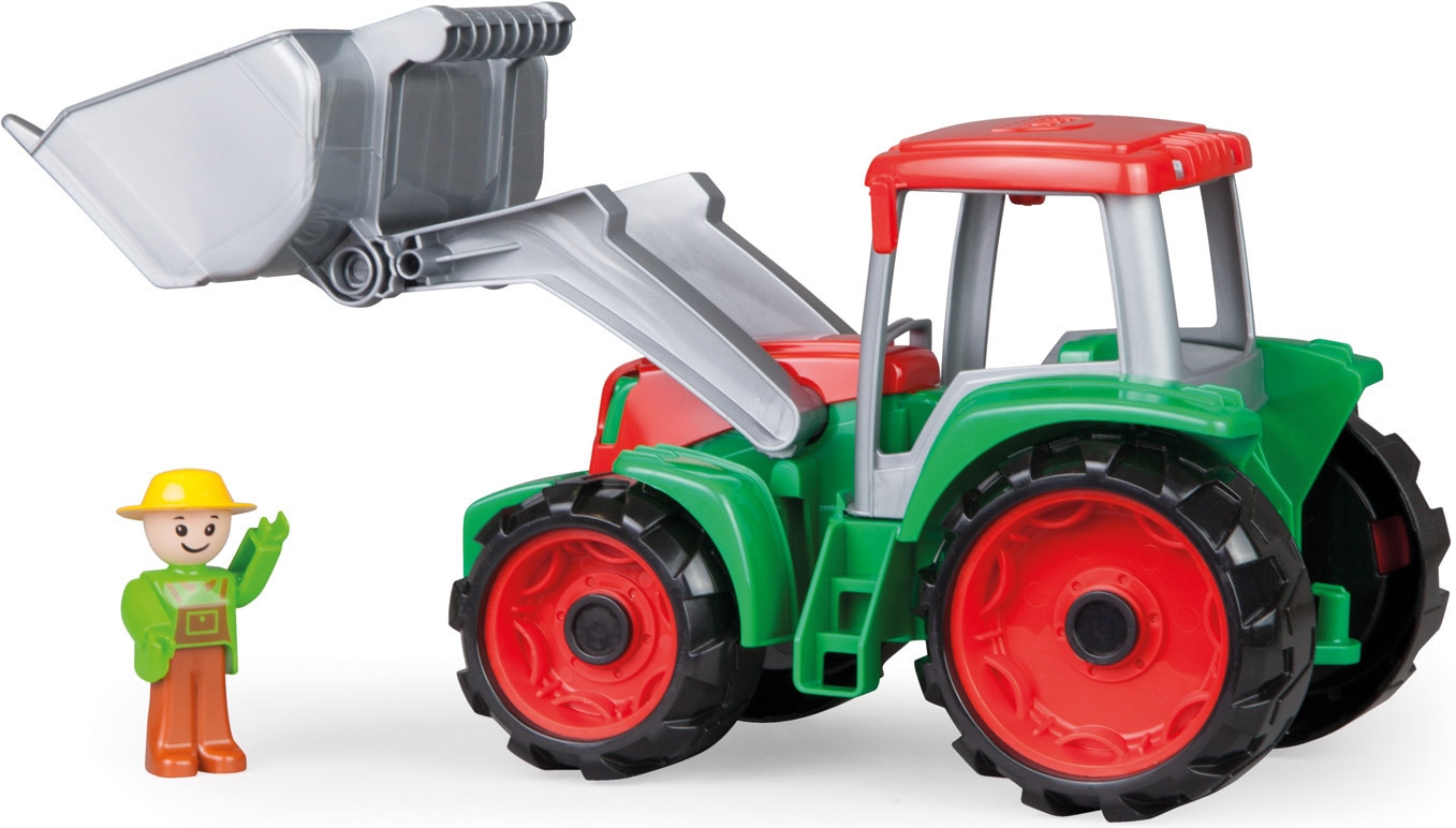 Traktor mit Frontschaufel und Anhänger, Eco Set