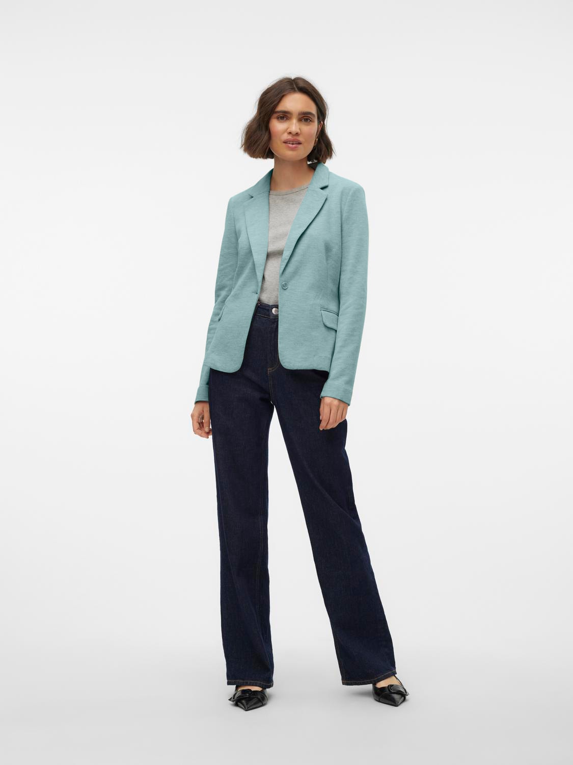 Vero Moda Jerseyblazer »VMJULIA LS BLAZER JRS NOOS«, mit Knopfleiste