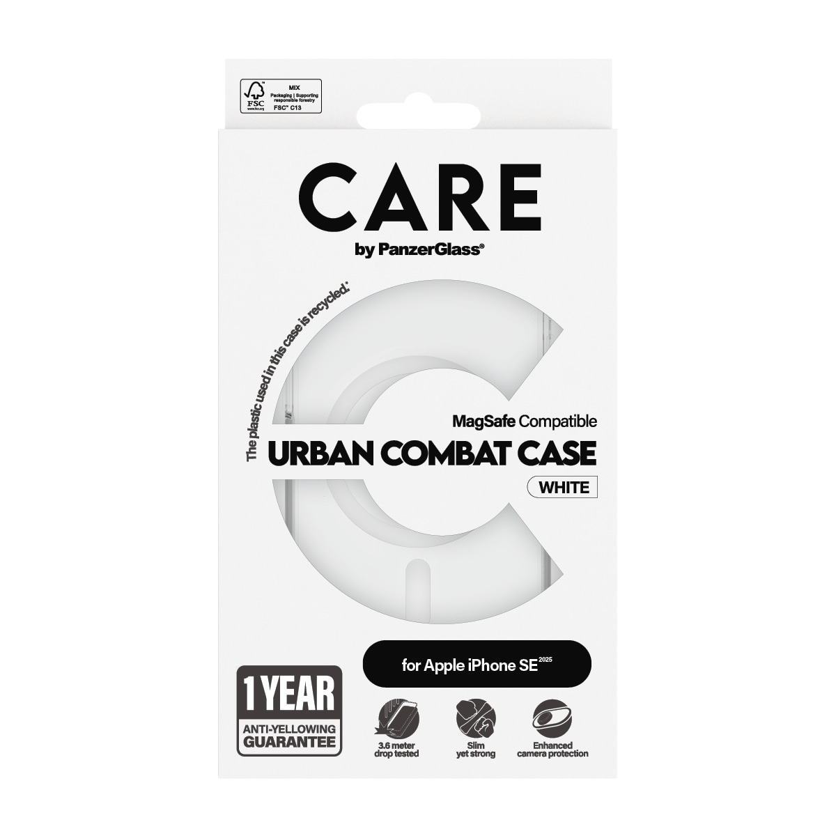 CARE by PanzerGlass Handyhülle »Flagship Case Urban Combat«, Backcover, Schutzhülle, Handyschutzhülle, Case, Schutzcase, stossfest