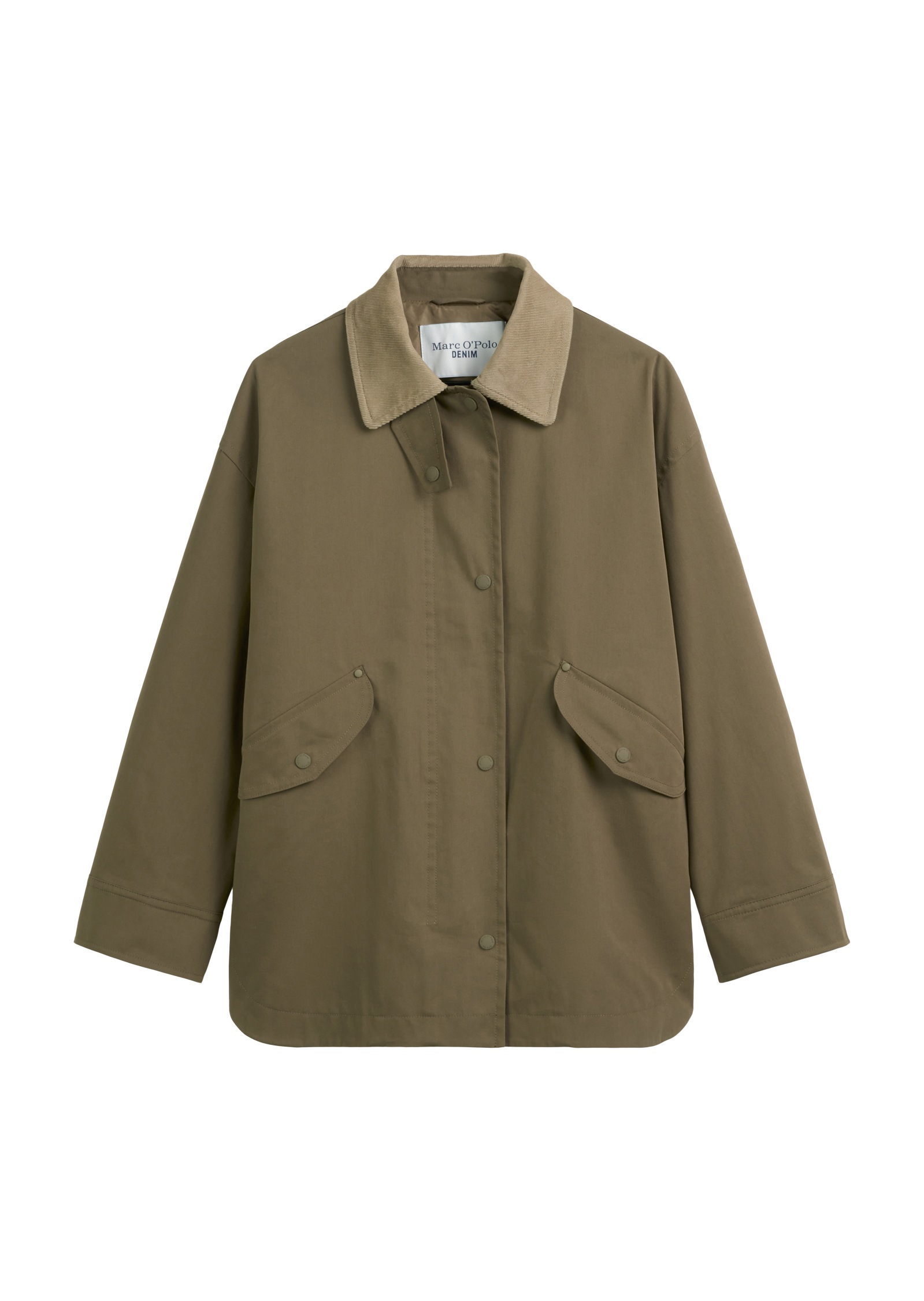 Marc O'Polo DENIM Langjacke, mit Corddetails