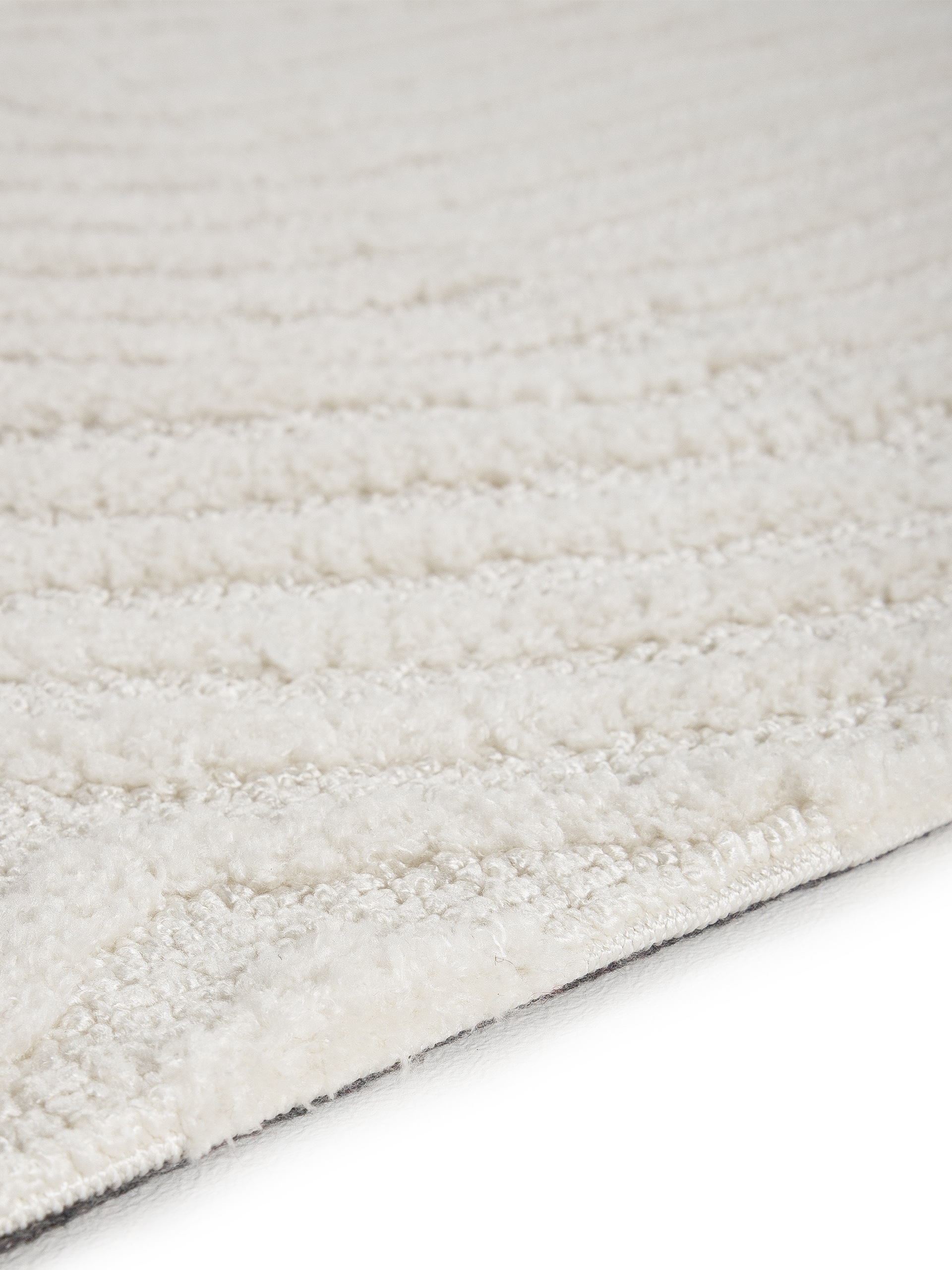 carpetfine Teppich »Holly Zen 1«, rund, 12 mm Höhe, Hoch-Tief-Effekt, geometrisch, Zeitloses Design, dekoratives Highlight