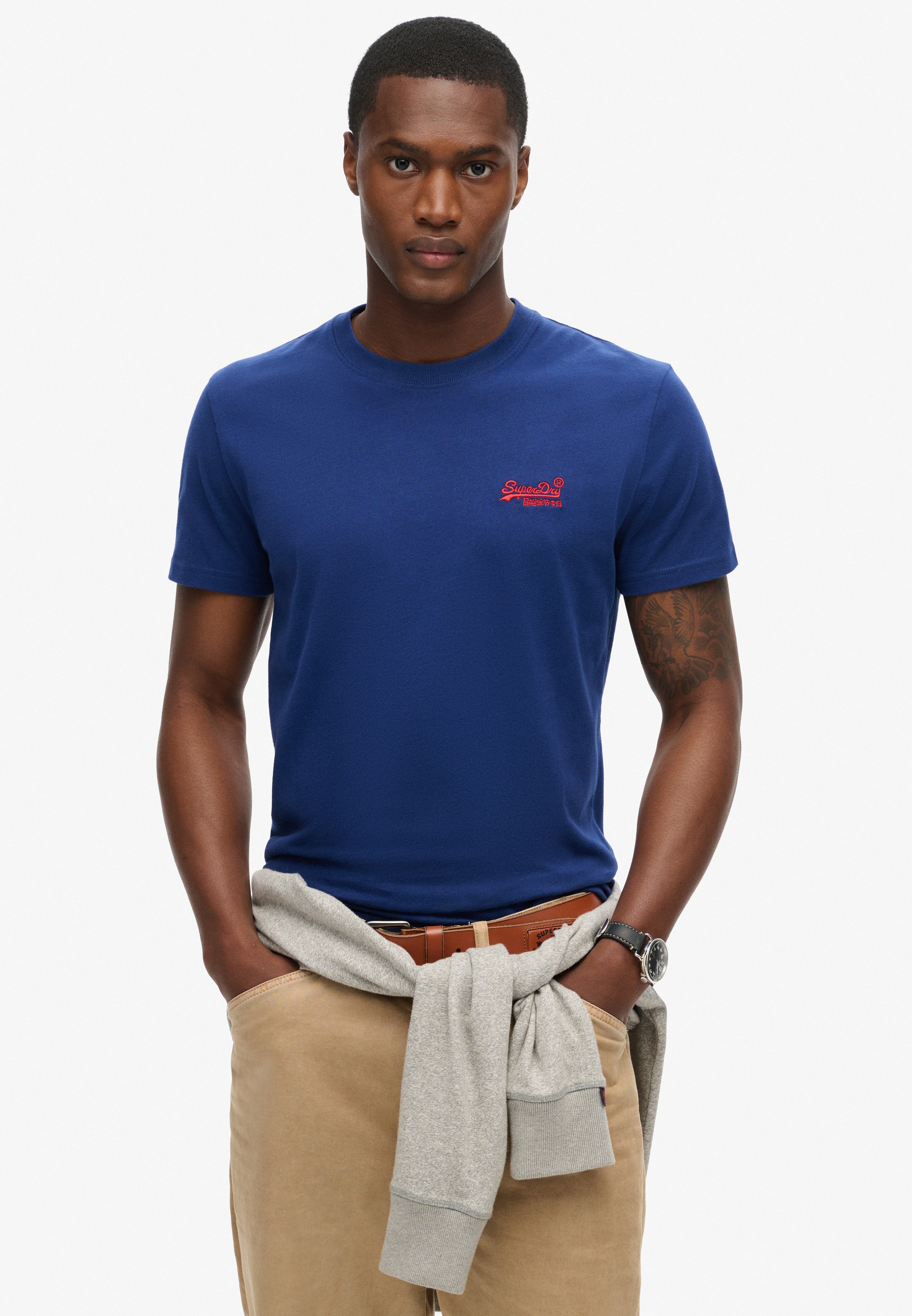 Superdry Rundhalsshirt »ESSENTIAL LOGO EMB TEE«