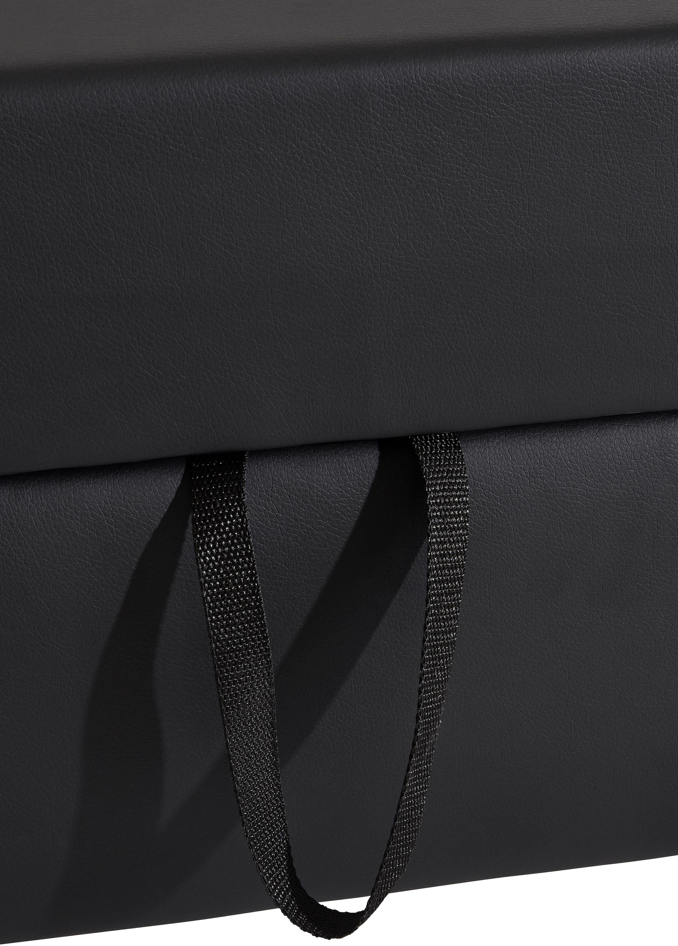 DOMO collection Wohnlandschaft »Papenburg, zeitlose Rückensteppung, elegante Formensprache, U-Form«, in grosser Farbvielfalt, wahlweise mit Bettfunktion