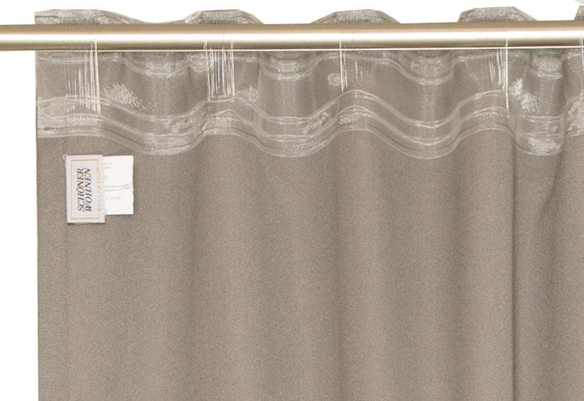 ❤ SCHÖNER WOHNEN-Kollektion Vorhang »Option«, (1 St.), HxB: 250x130,  Blickdicht kaufen im Jelmoli-Online Shop