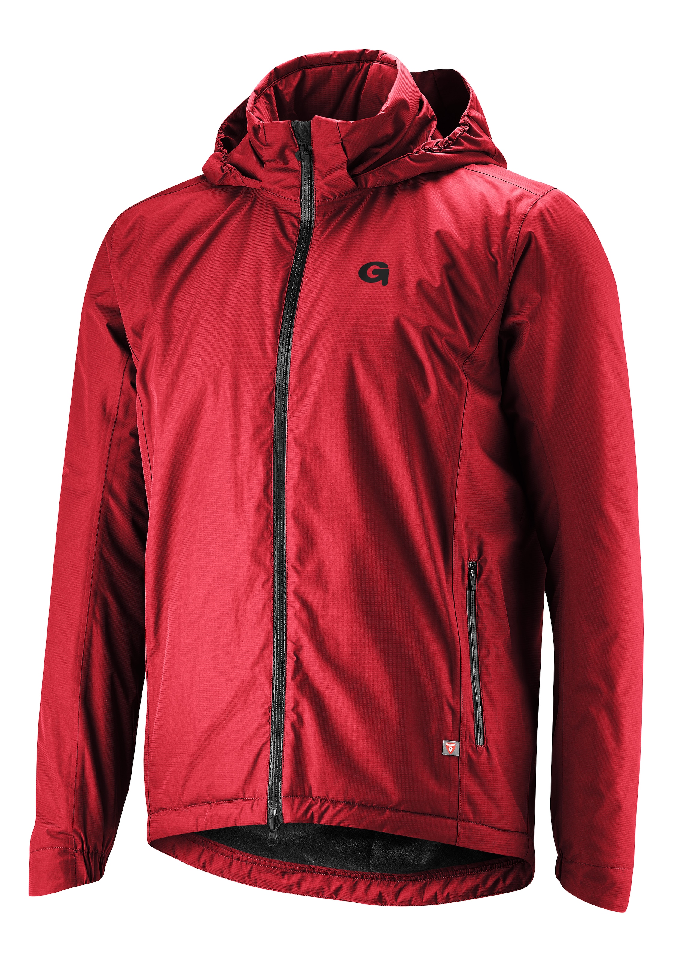 Gonso Fahrradjacke »Save Jacket Therm M«, Herren Regenjacke wind- und wasserdicht, Radjacke mit Kapuze