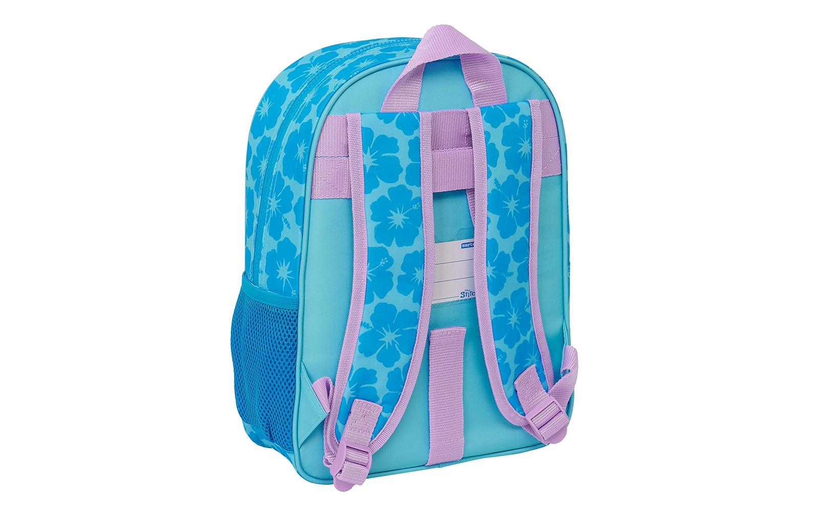 safta Kinderrucksack »Stitch Hawaii«, Gepolsterte Schultergurte, Gepolstertes Rückenteil, Höhenverstellbar