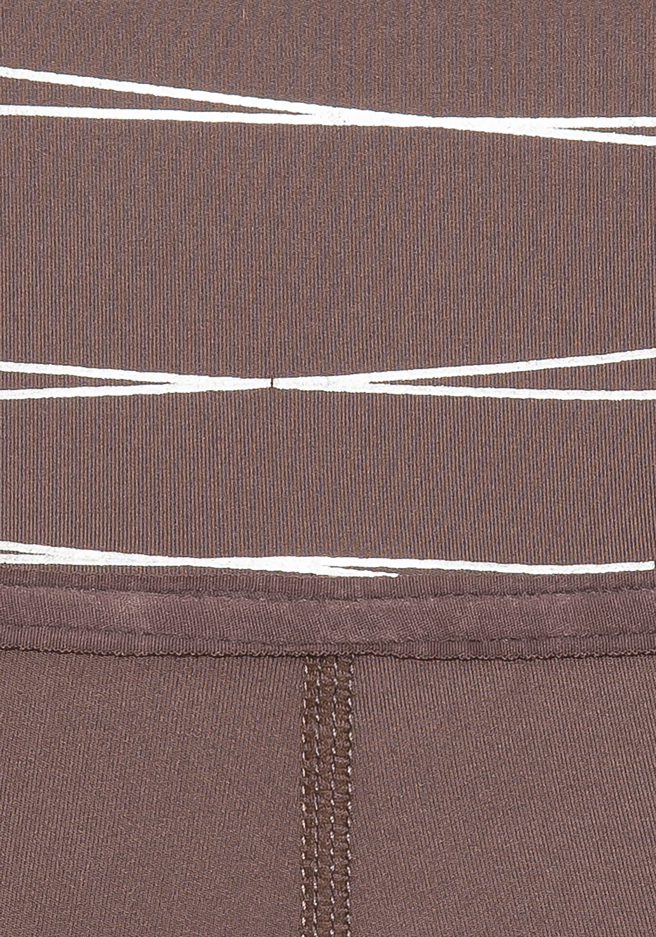 Vivance active Sporthose »-Kurze Hose«, mit breiten Bündchen und Druck