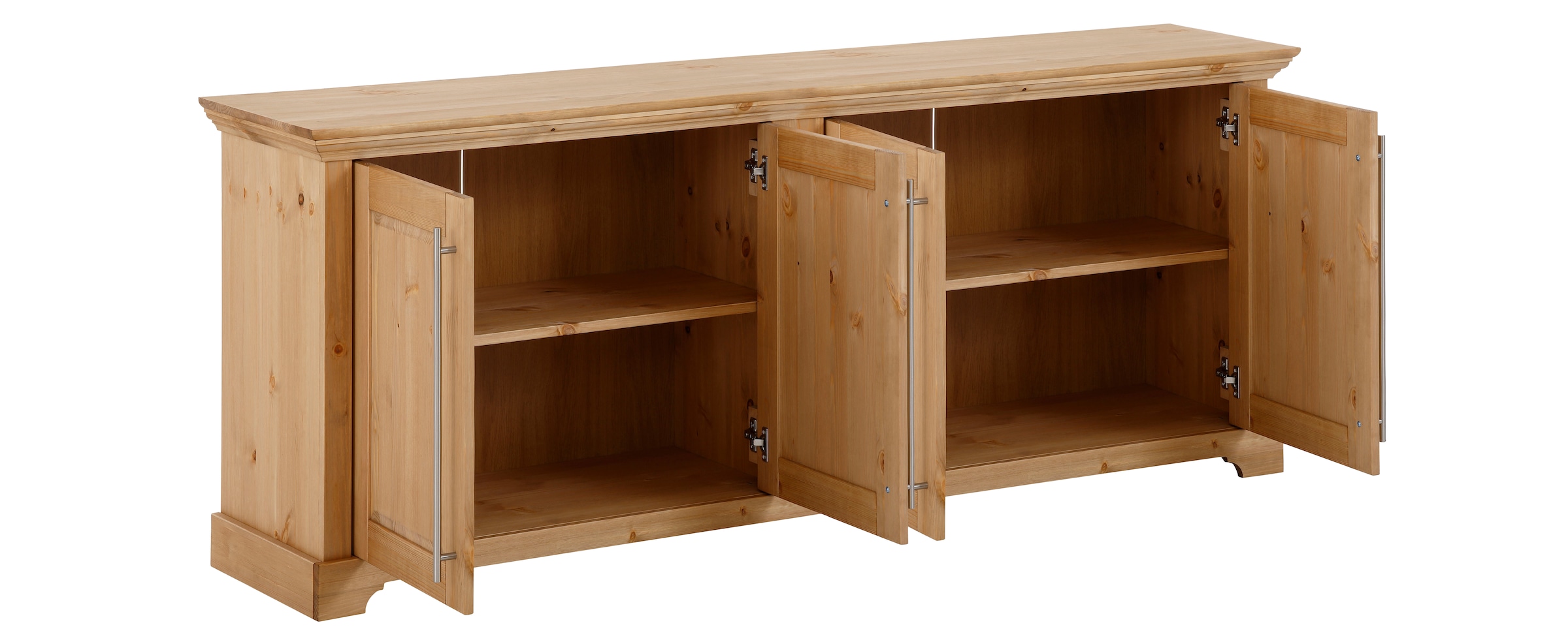 Home affaire Kommode »Meliss«, aus massiver Kiefer, FSC® zertifiziert, 4-türig, Breite 171 cm