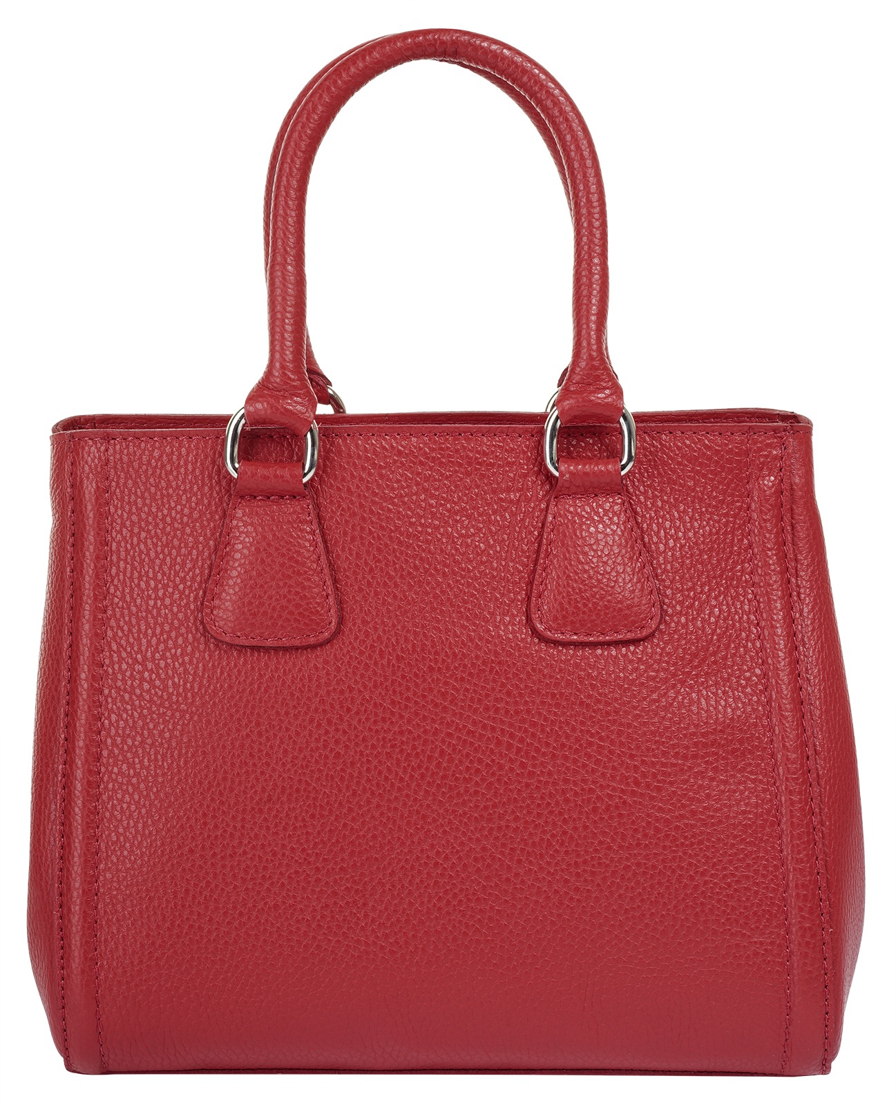 Cluty Henkeltasche, echt Leder, Made in Italy