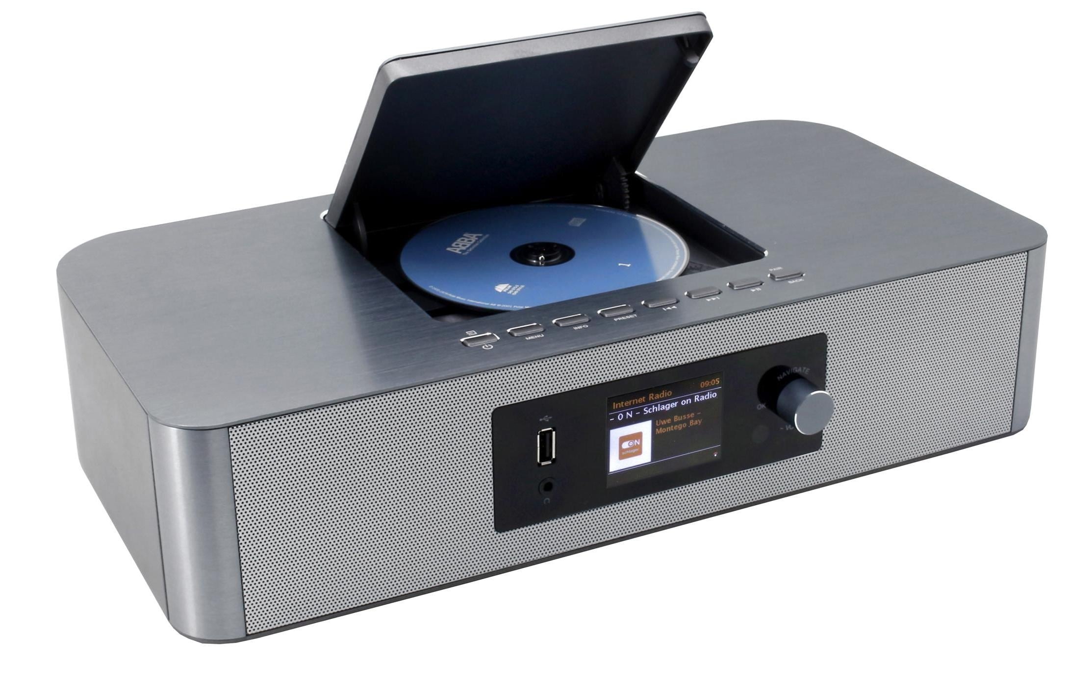 Soundmaster CD-Radiorecorder »ICD2020«, (Bluetooth Digitalradio (DAB+)-FM-Tuner-Internetradio)