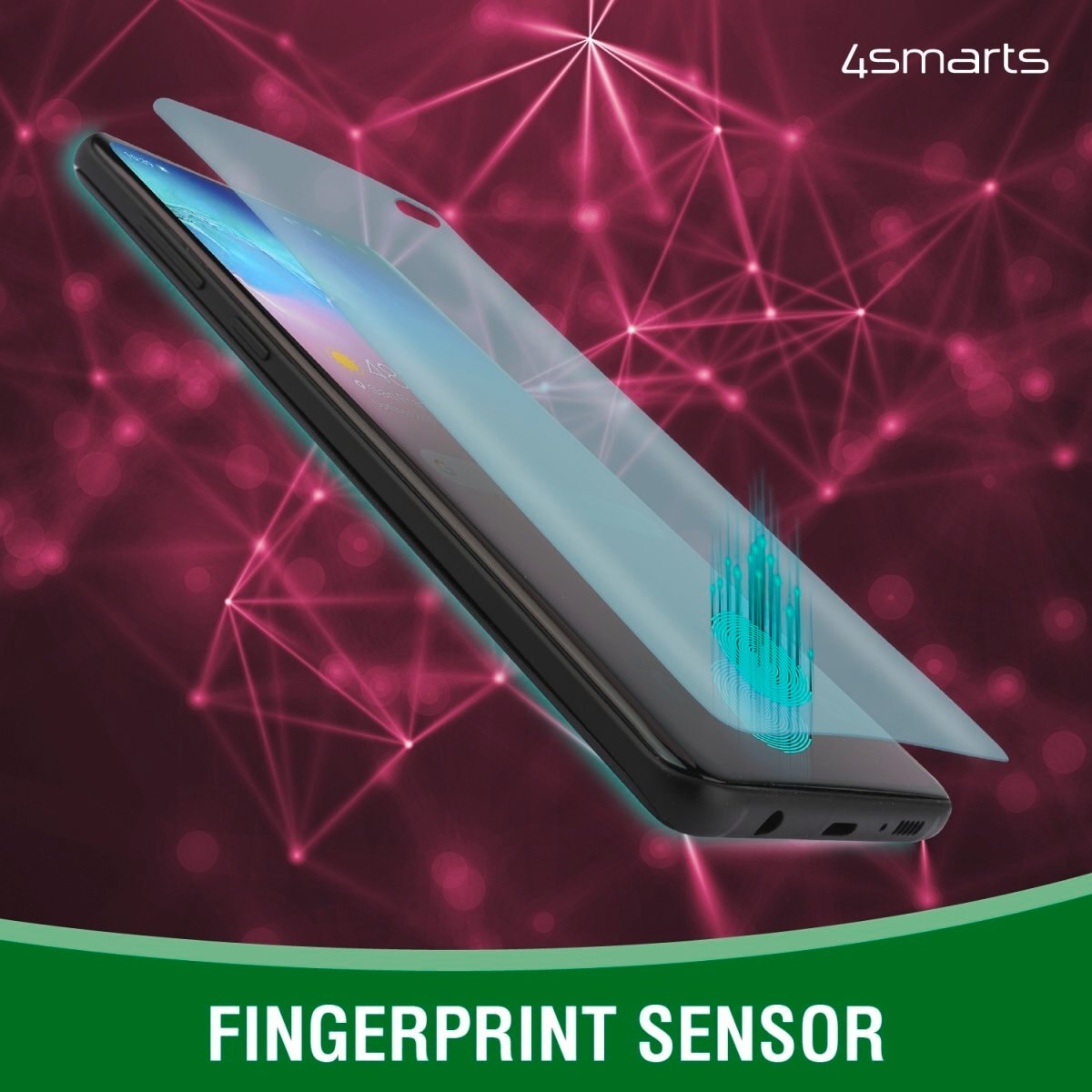 4smarts Handyhülle »360° Protection Set für Samsung Galaxy A16«, Backcover, Schutzhülle, Handyschutzhülle, Case, Schutzcase, stossfest