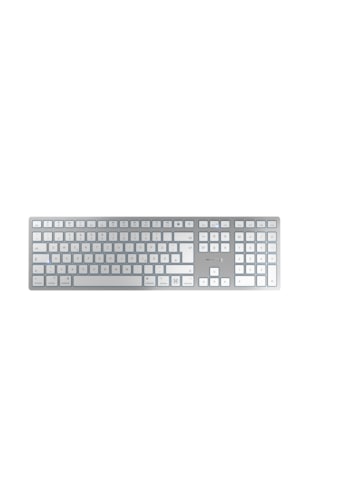 Wireless-Tastatur »KW 9100 SLIM FOR MAC«, kabellos, wiederaufladbar