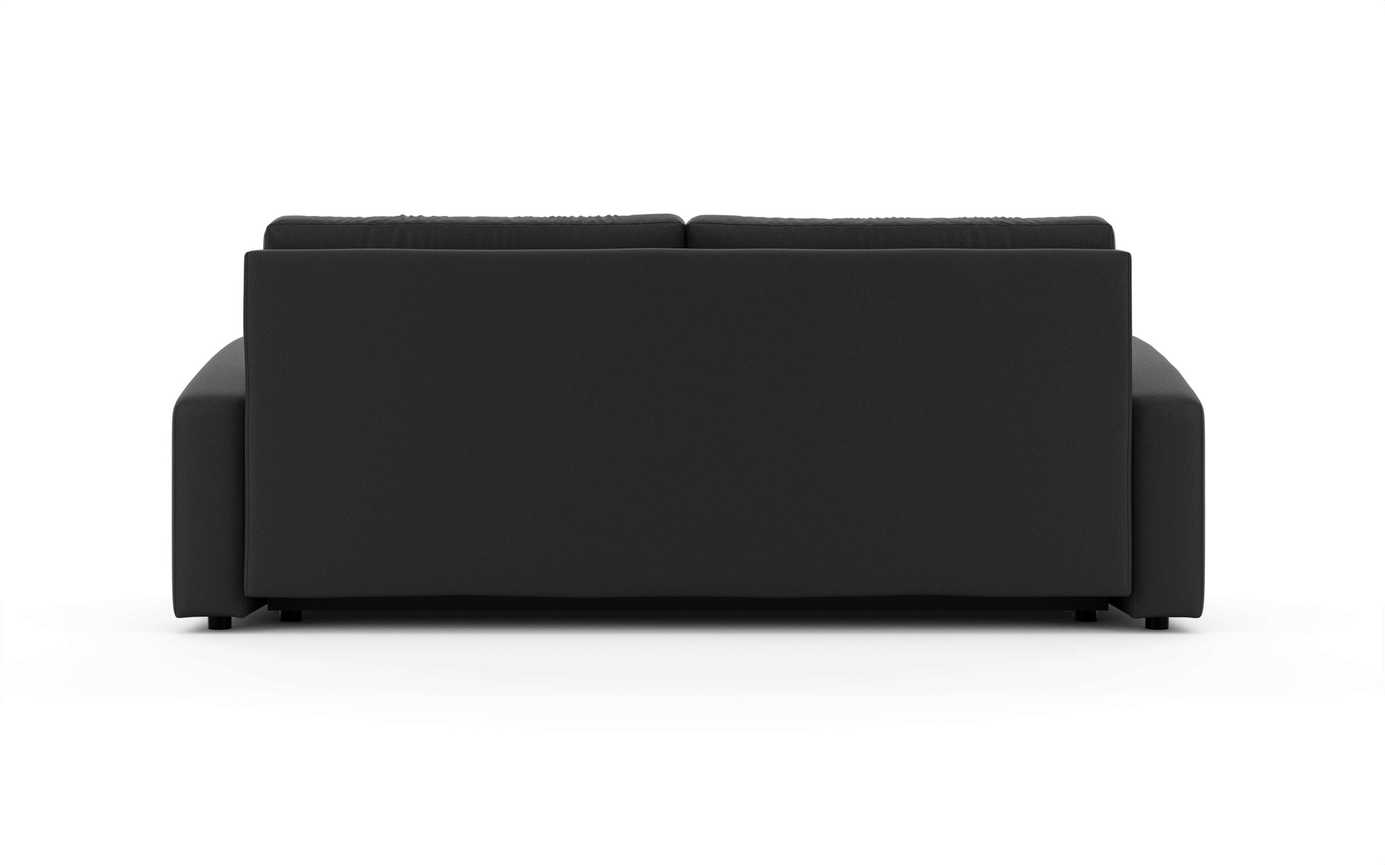 INOSIGN 3-Sitzer »JIGGS wahlweise Schlafsofa mit Bettkasten, Masse B/H/T: 228/96/110 cm«, Sofa mit Wellenunterfederung, enthält 2 Rückenkissen und 2 Zierkissen