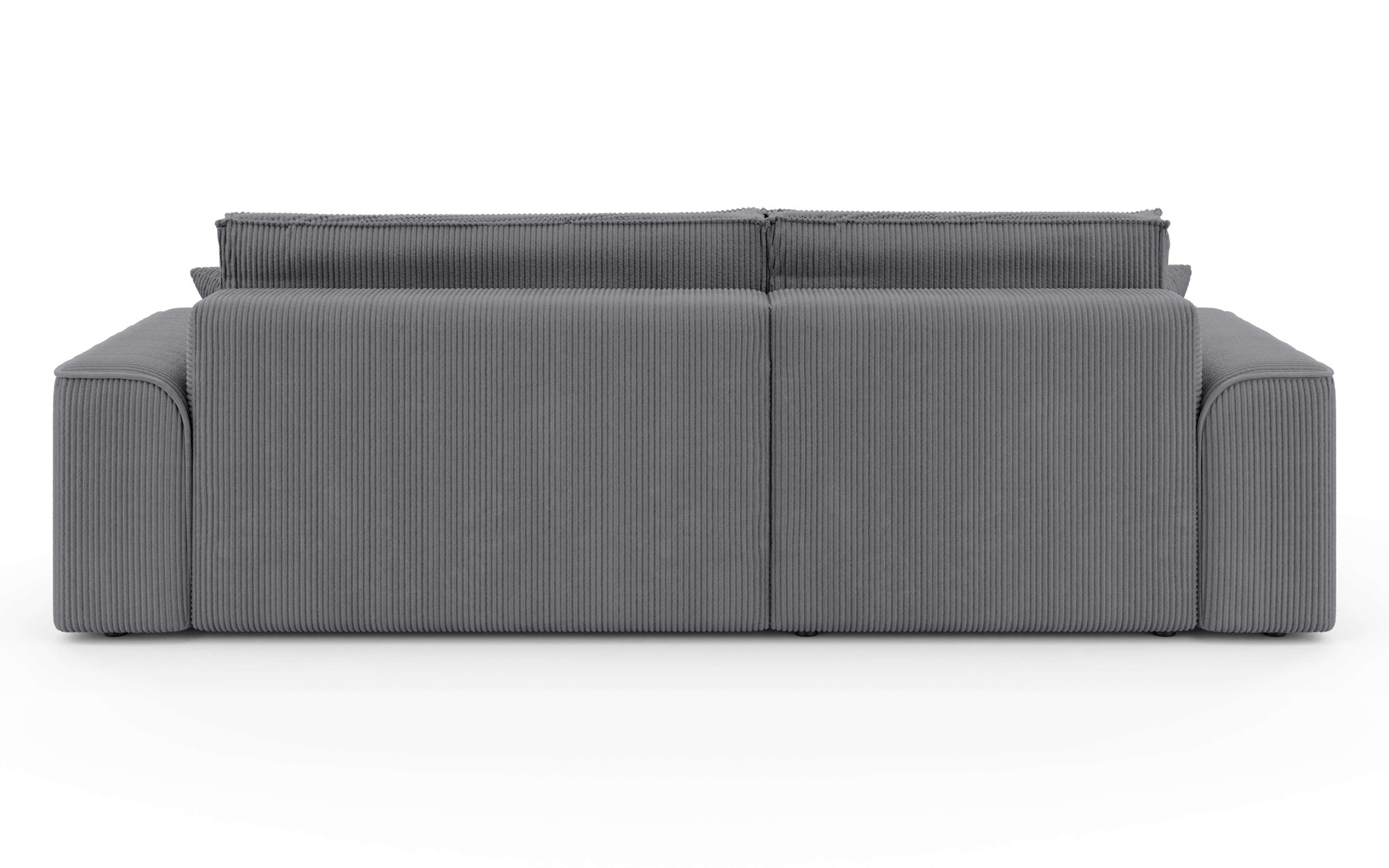 Home affaire Ecksofa »Santenay mit Bettfunktion und Bettkasten, Masse: B/T/H 266/164/90 cm«, L-Form mit Wellenfederung, Schlaffläche: 140x213 cm, auch in Cord