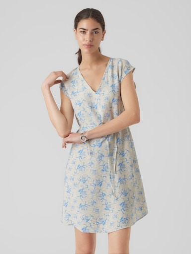Vero Moda Minikleid »VMIRIS S/L V-NECK online WVN SHORT bei DRESS NOOS« Schweiz Jelmoli-Versand kaufen