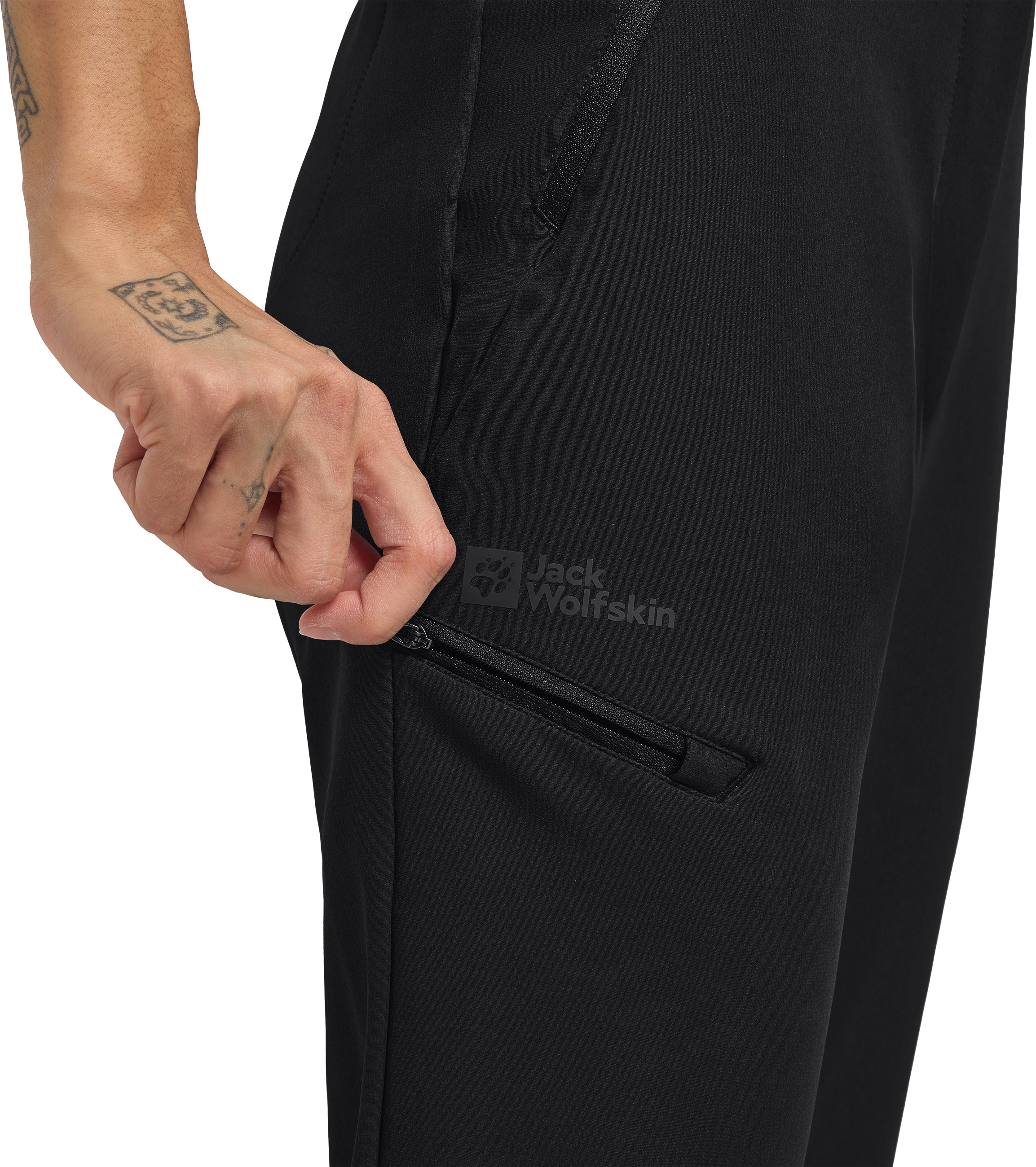 Jack Wolfskin Outdoorhose »GEIGELSTEIN PANTS W«, sehr atmungsaktiv