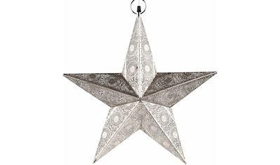 BOLTZE Windlicht »Weihnachtsdeko«, mit kleinen Sternen verziert online  shoppen | Jelmoli-Versand