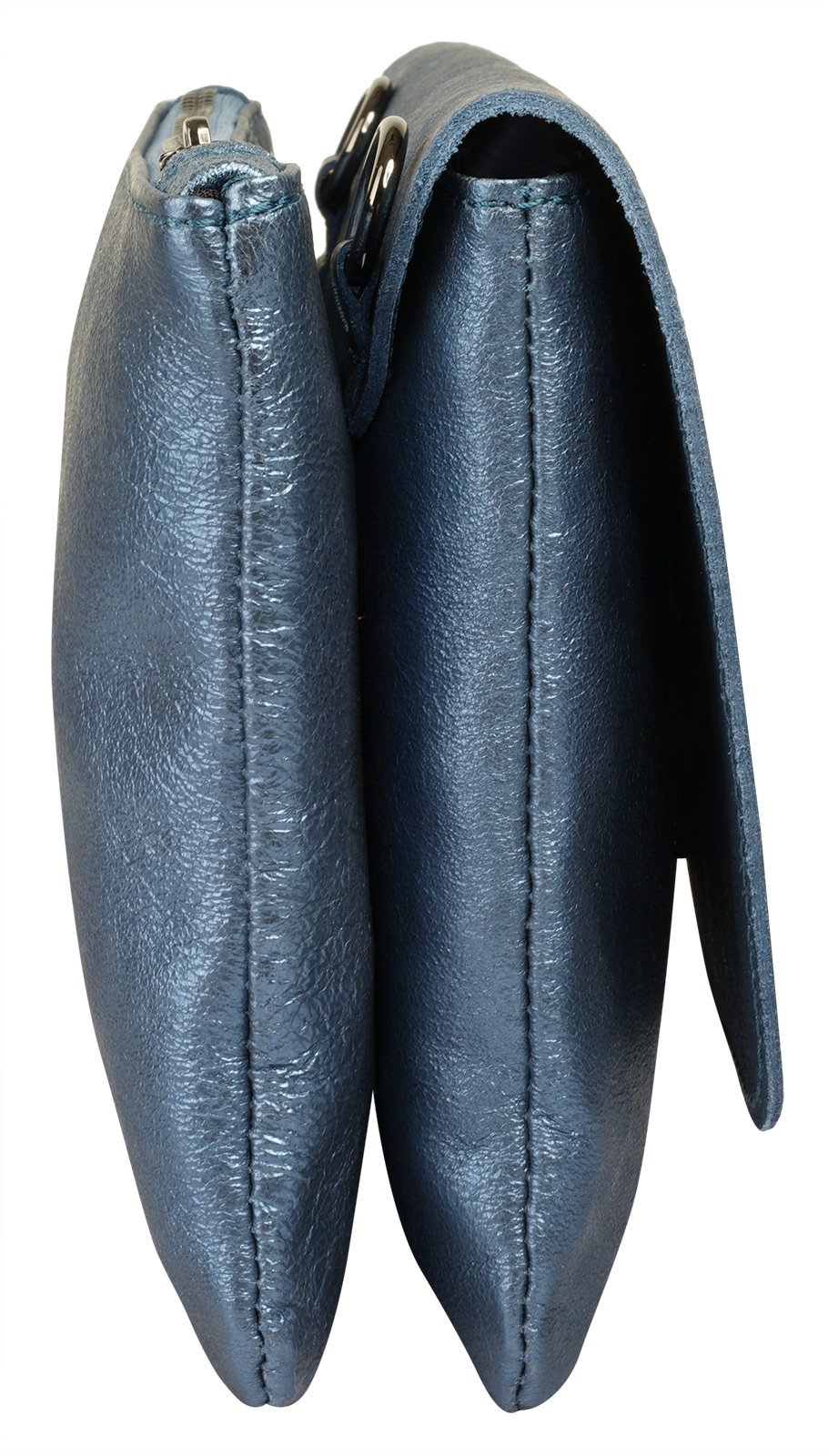 Cluty Umhängetasche, echt Leder, Made in Italy