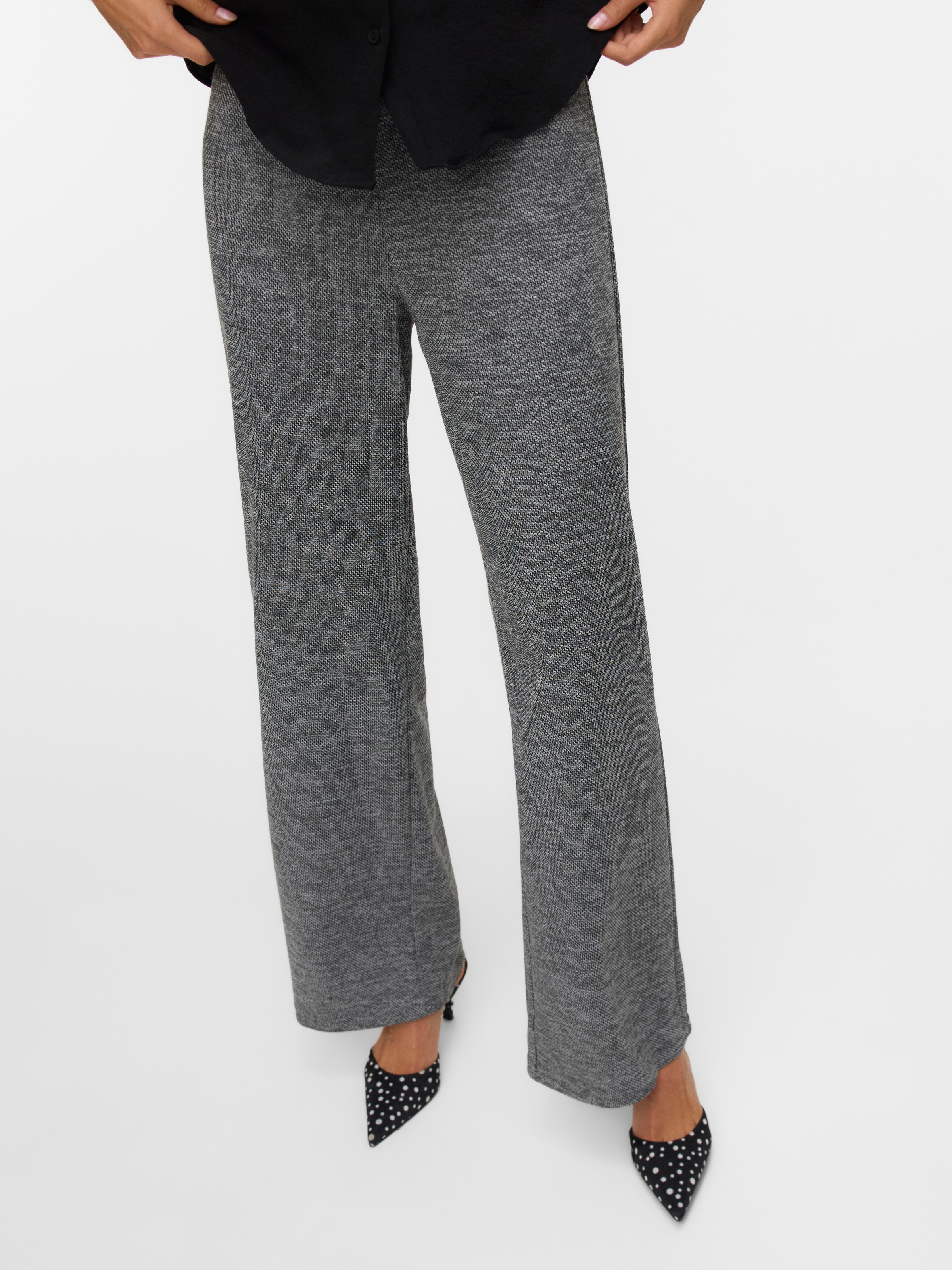 Vero Moda Schlupfhose »VMBERLIN MY MW WIDE PRINT PANT NOOS«