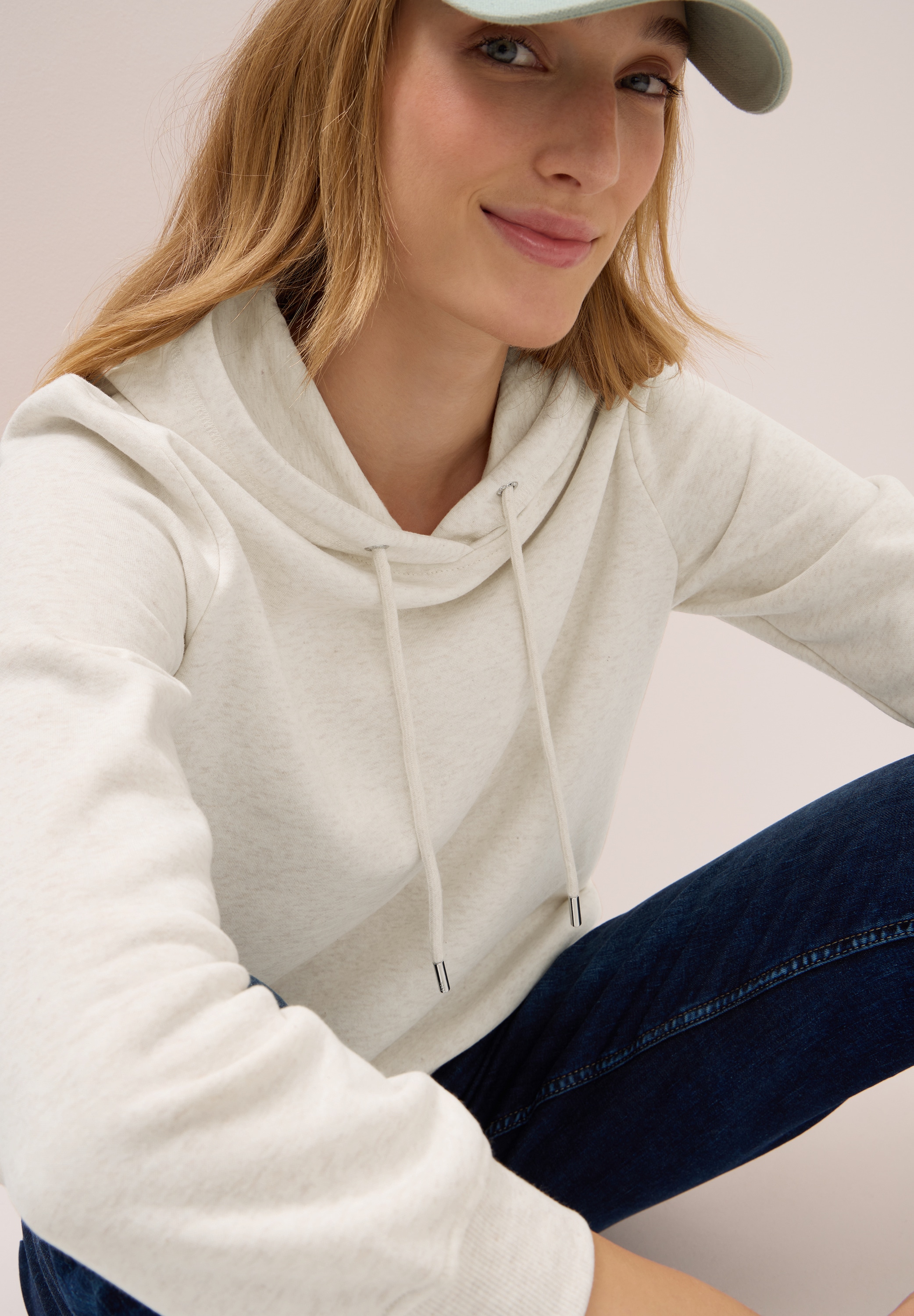 Cecil Hoodie, in weicher Sweatqualität