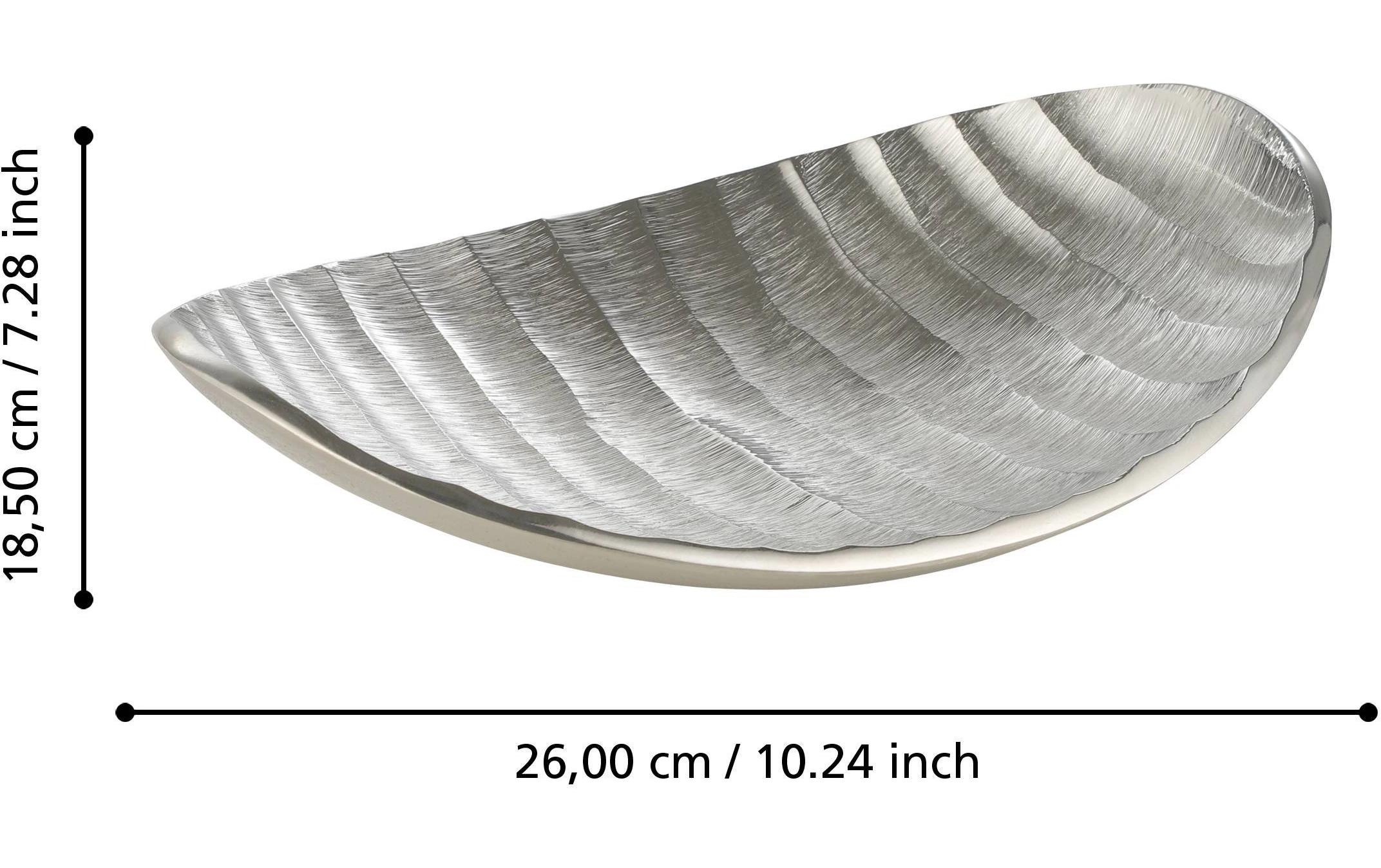 EGLO Dekoschale »Forleyet Silberfarben«, (1 St.)