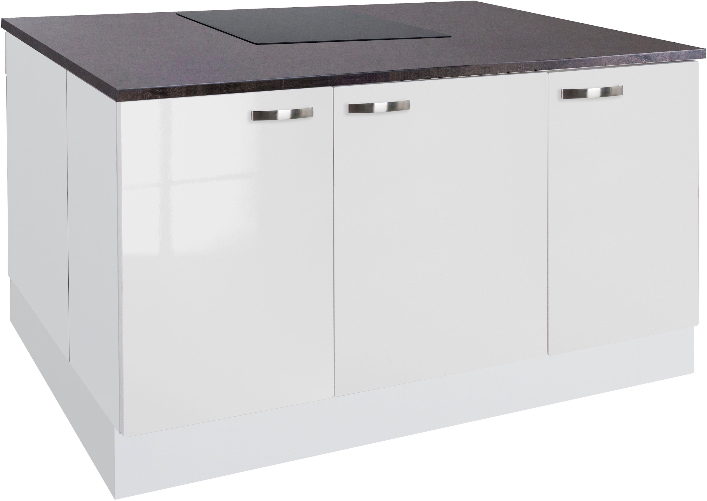 KOCHSTATION Kücheninsel »KS-Cara«, Vollauszüge und Soft-Close-Funktion, Stellbreite 160 x 95 cm